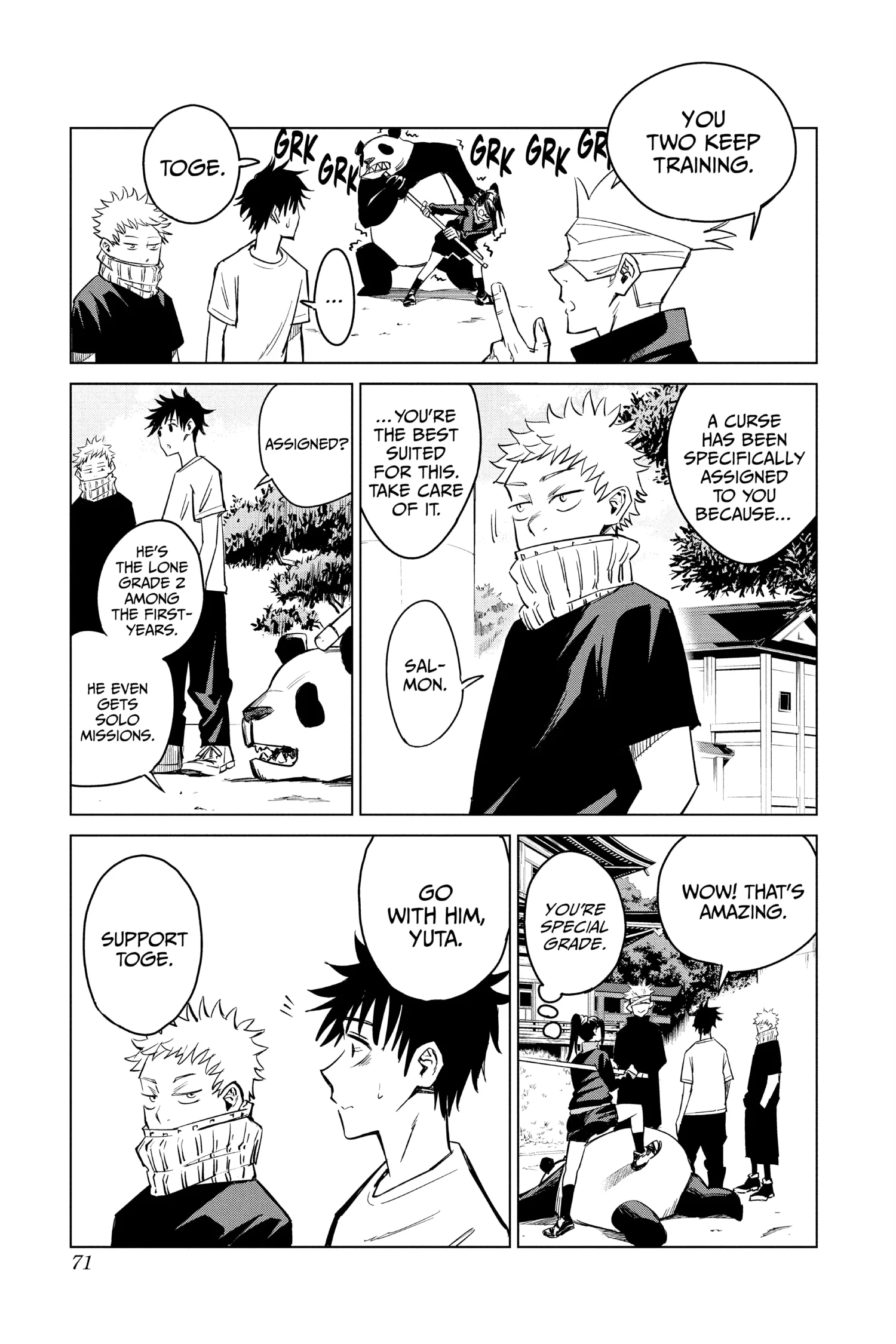 Jujutsu Kaisen 0 Manga, chapter Full Vol, page 70