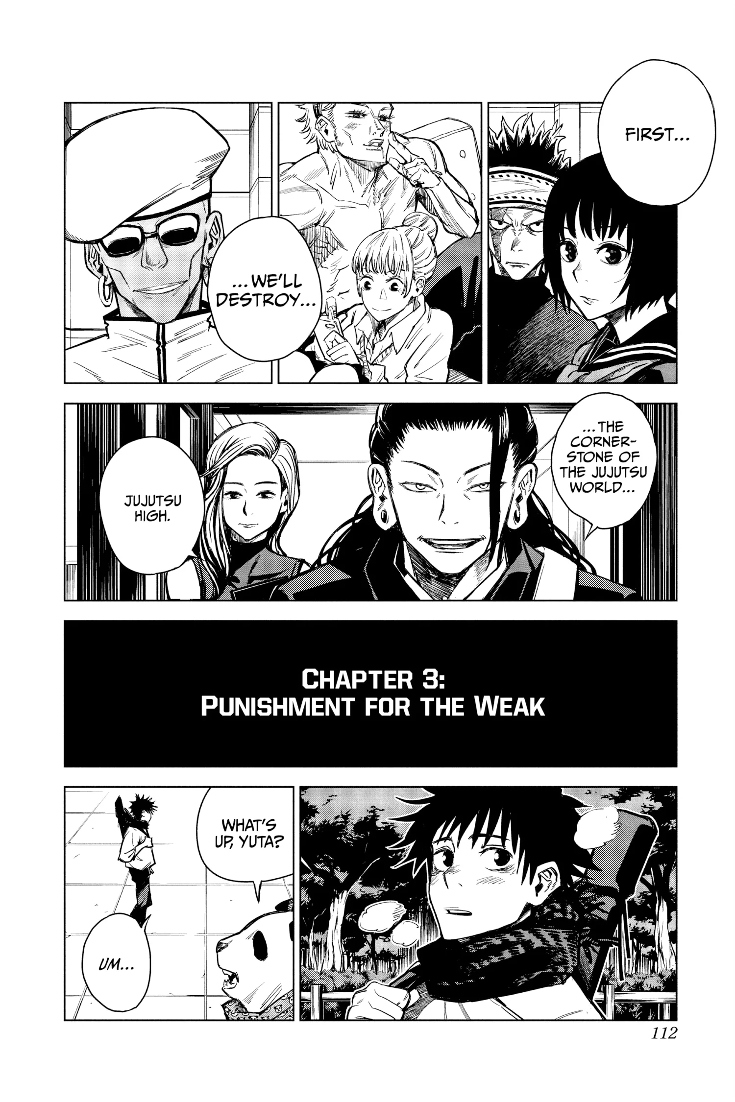 Jujutsu Kaisen 0 Manga, chapter Full Vol, page 110
