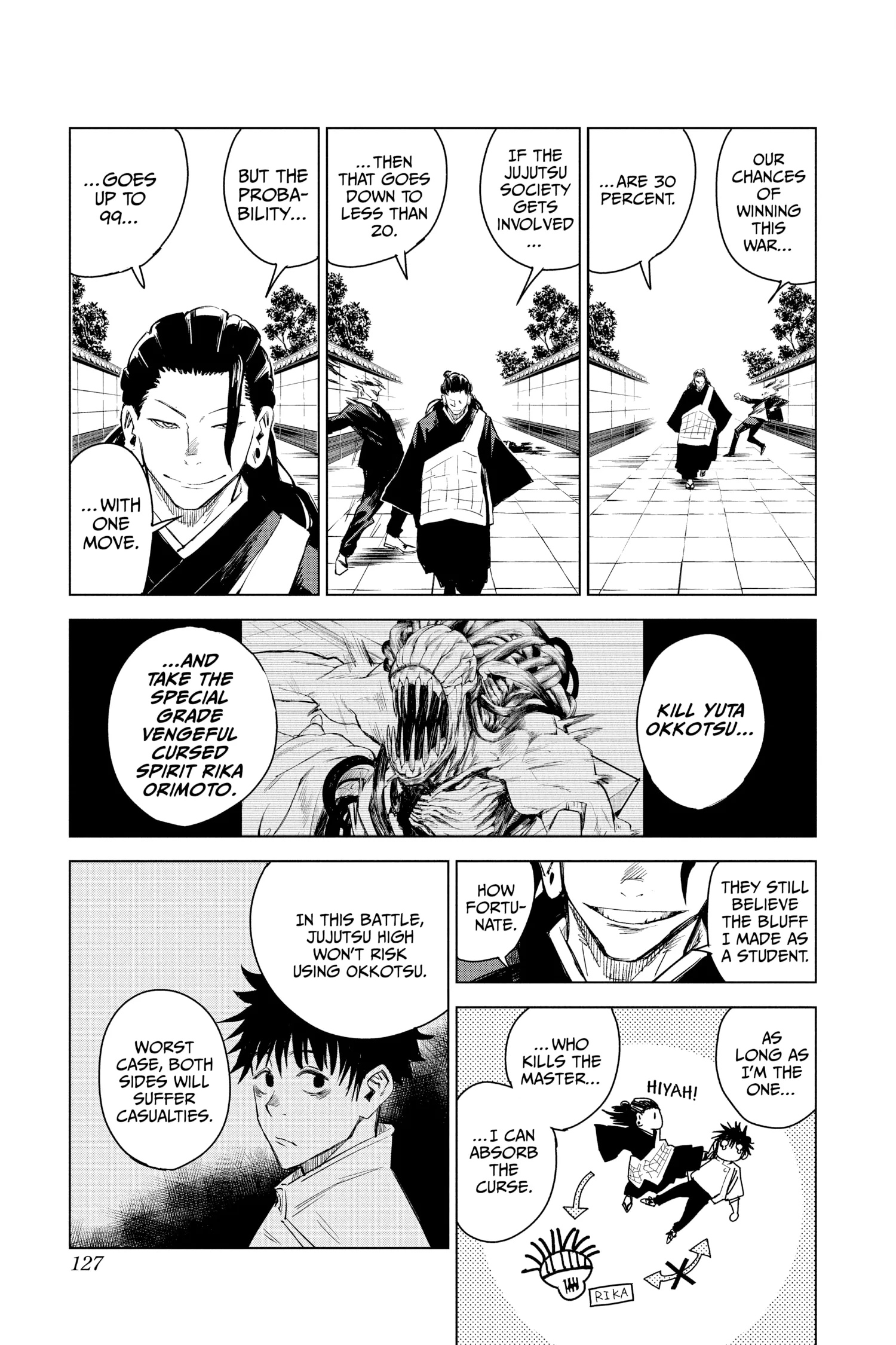 Jujutsu Kaisen 0 Manga, chapter Full Vol, page 125