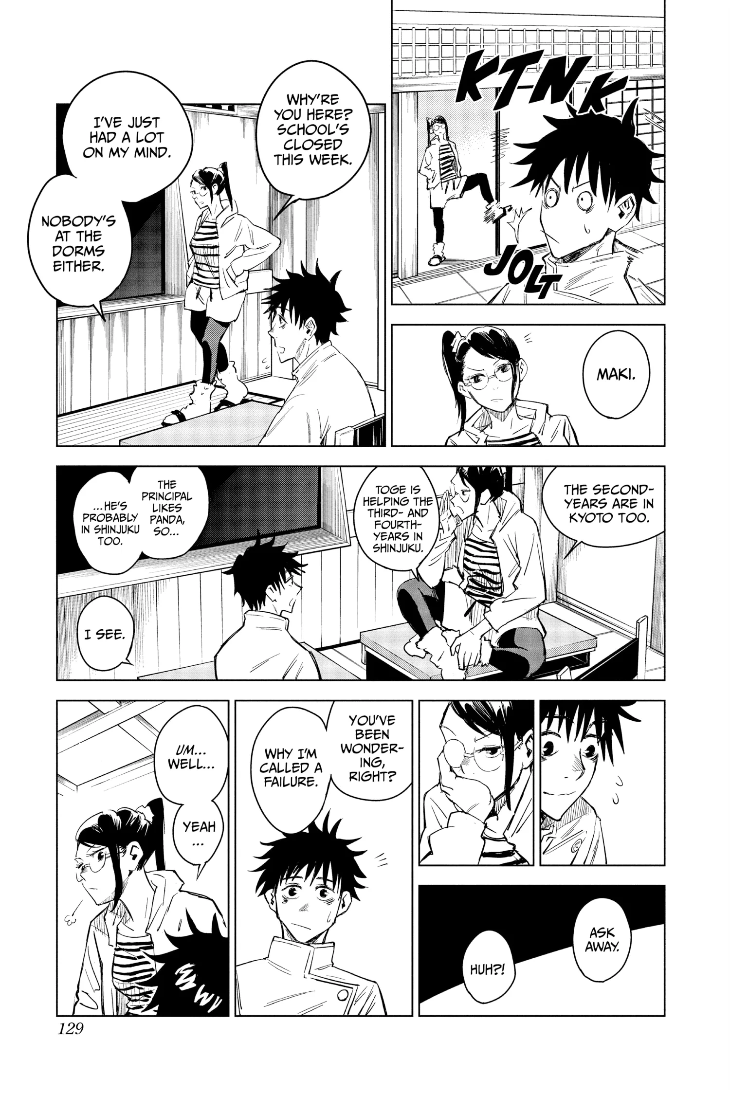 Jujutsu Kaisen 0 Manga, chapter Full Vol, page 127
