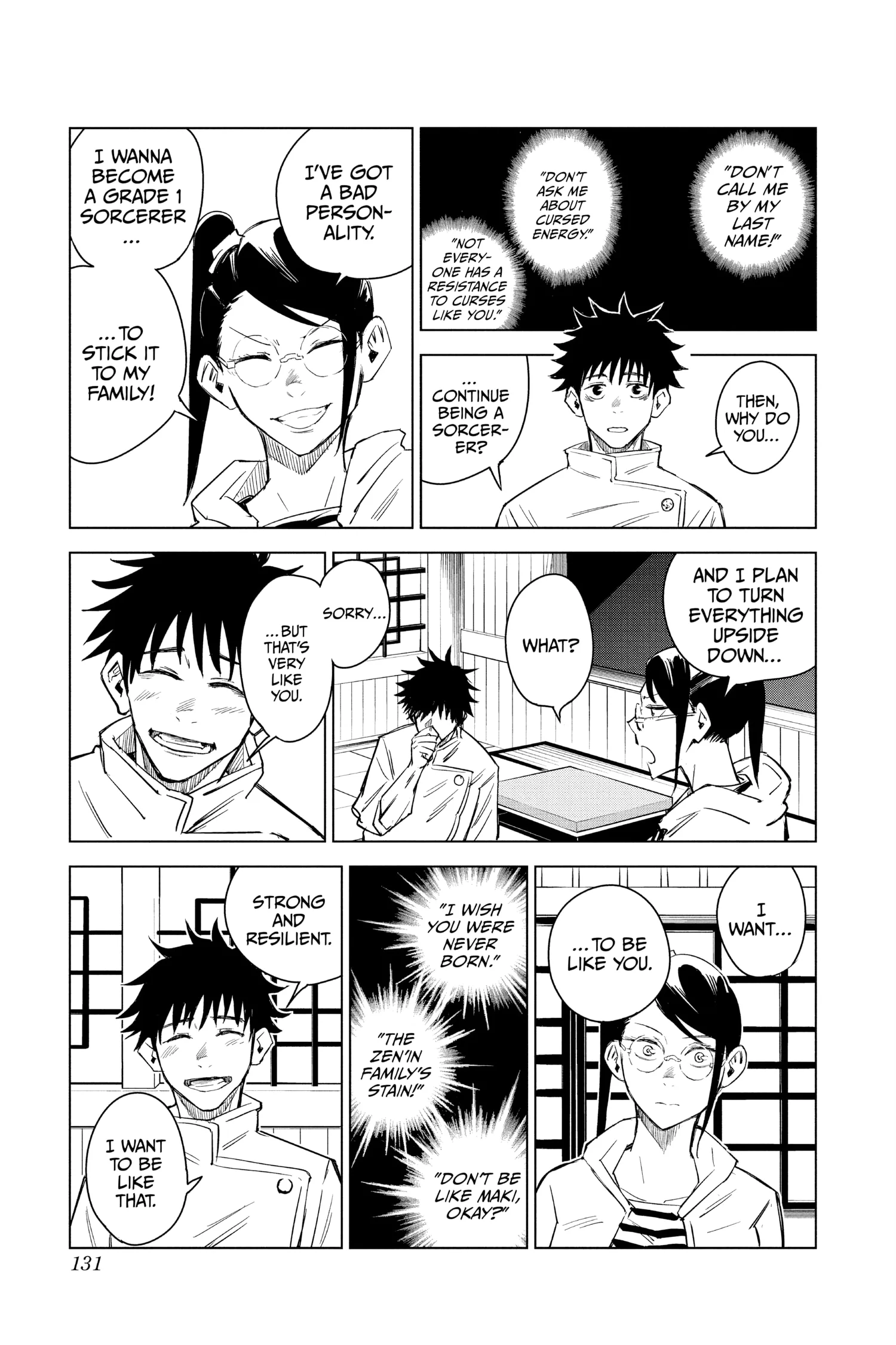 Jujutsu Kaisen 0 Manga, chapter Full Vol, page 129