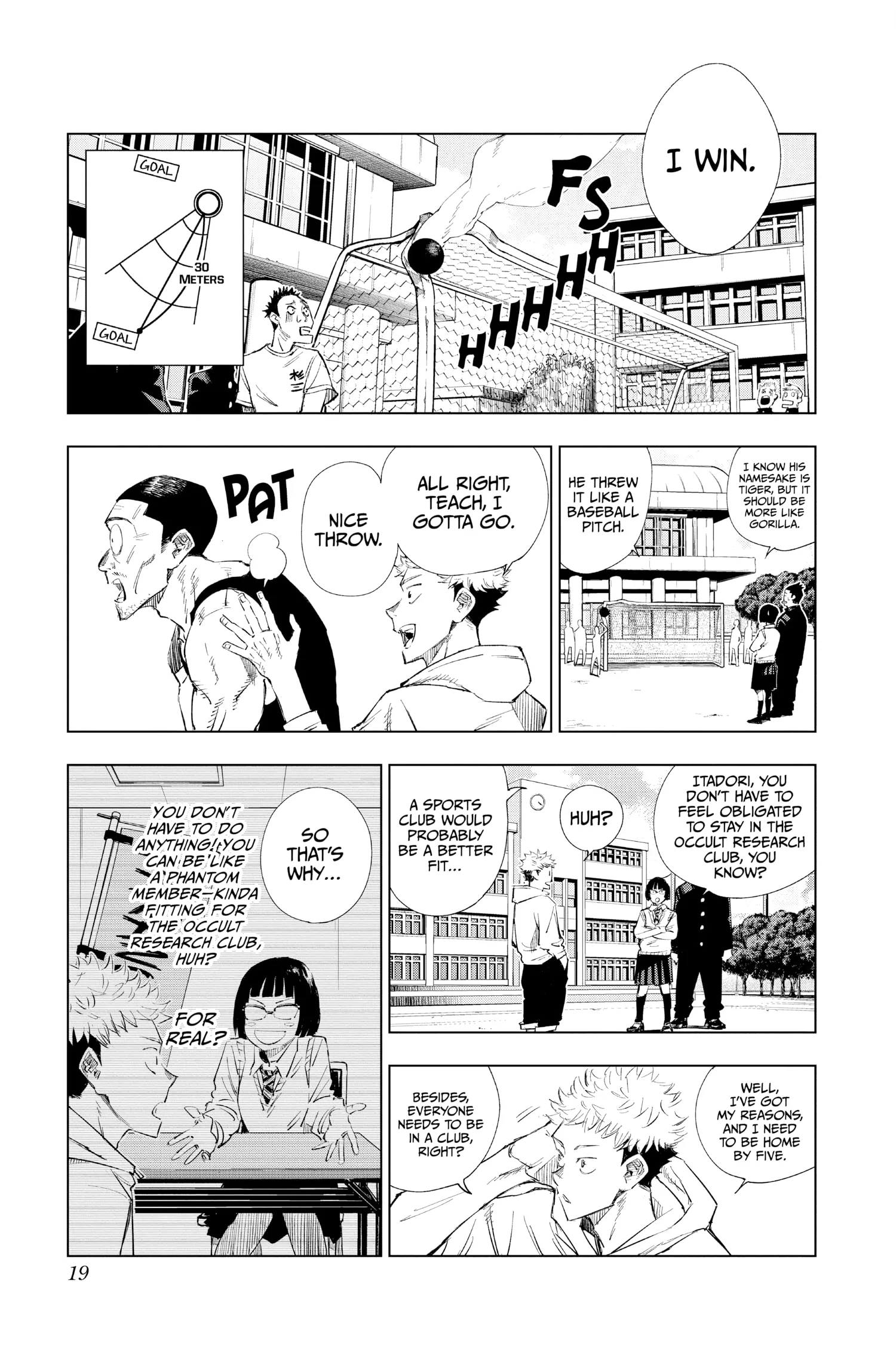 Jujutsu Kaisen (JJK) Manga Online, chapter Vol 1, page 19