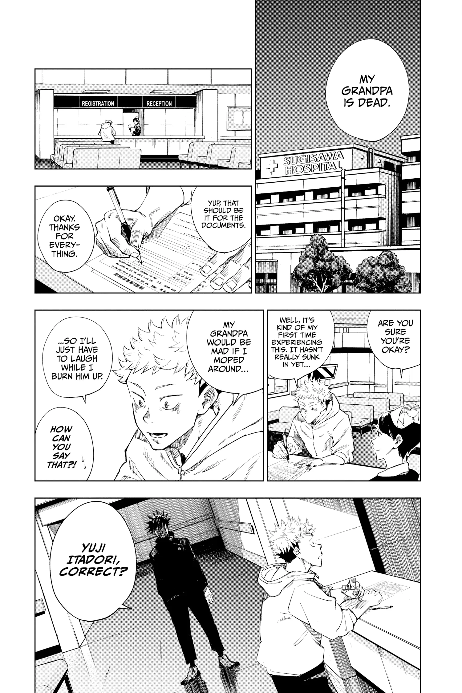 Jujutsu Kaisen (JJK) Manga Online, chapter Vol 1, page 25