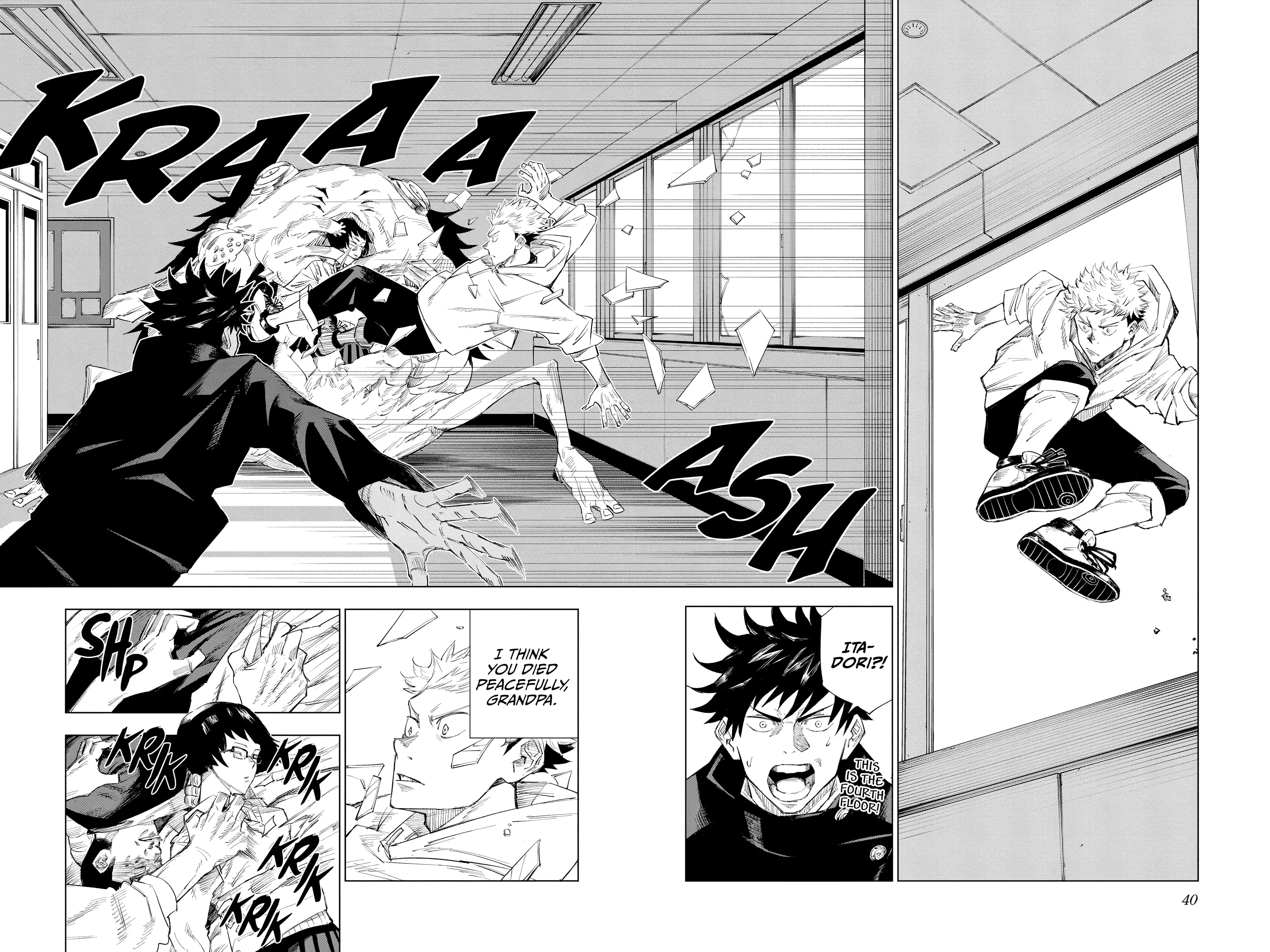 Jujutsu Kaisen (JJK) Manga Online, chapter Vol 1, page 40