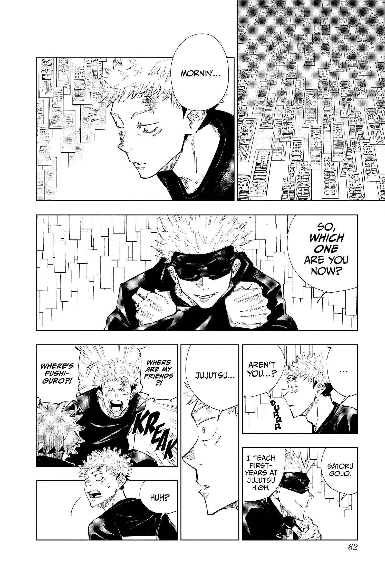 Jujutsu Kaisen (JJK) Manga Online, chapter Vol 1, page 60