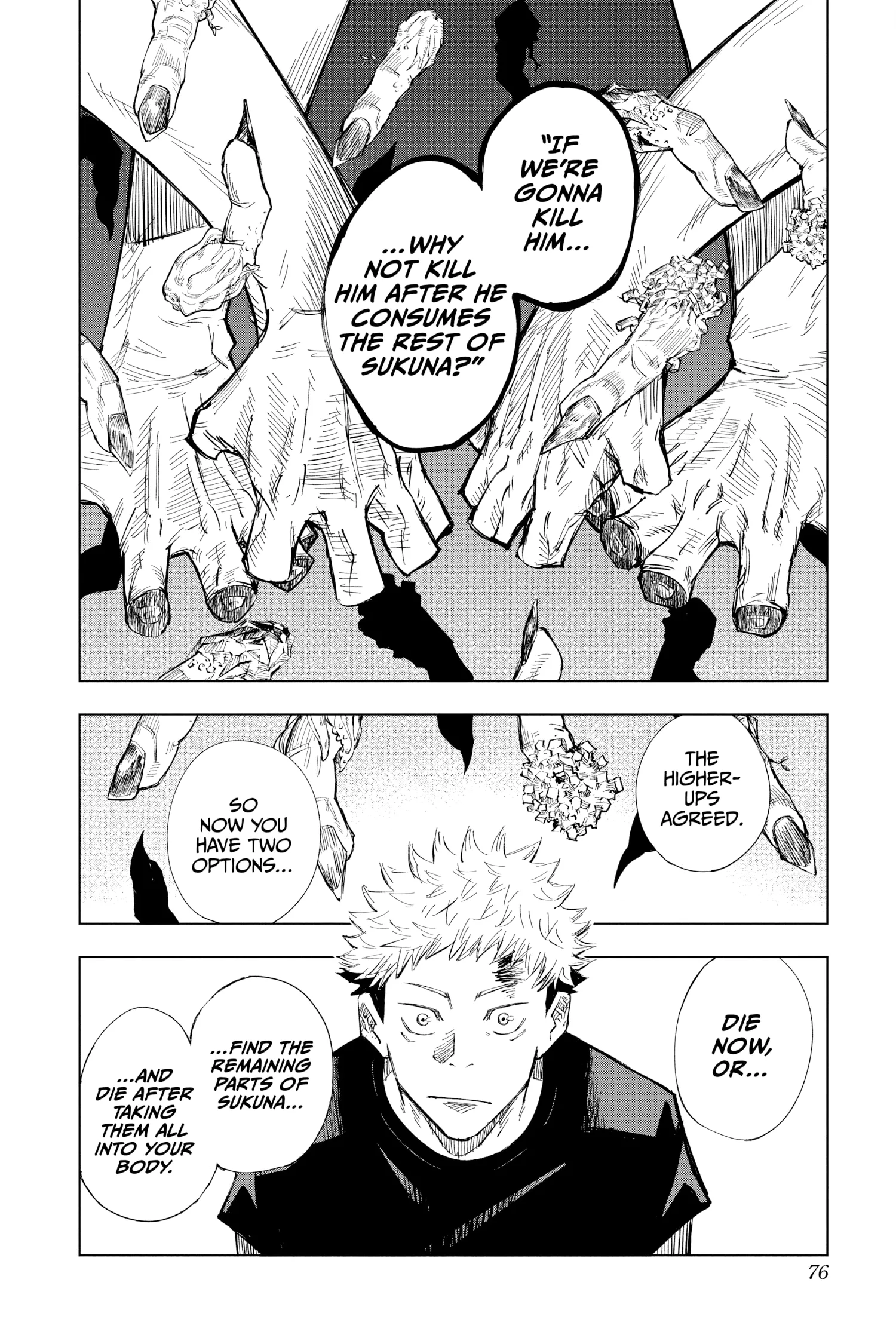 Jujutsu Kaisen (JJK) Manga Online, chapter Vol 1, page 74