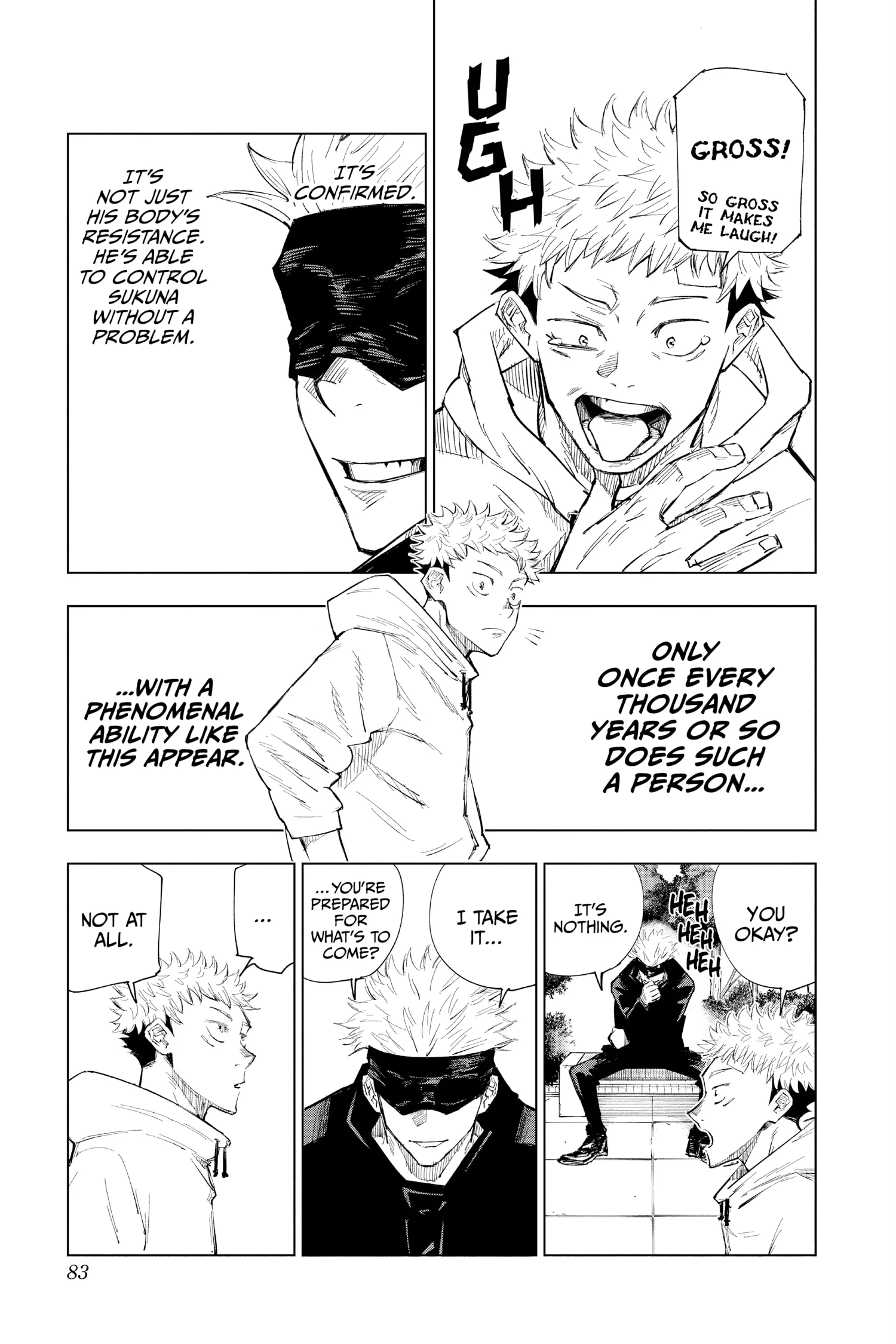 Jujutsu Kaisen (JJK) Manga Online, chapter Vol 1, page 81