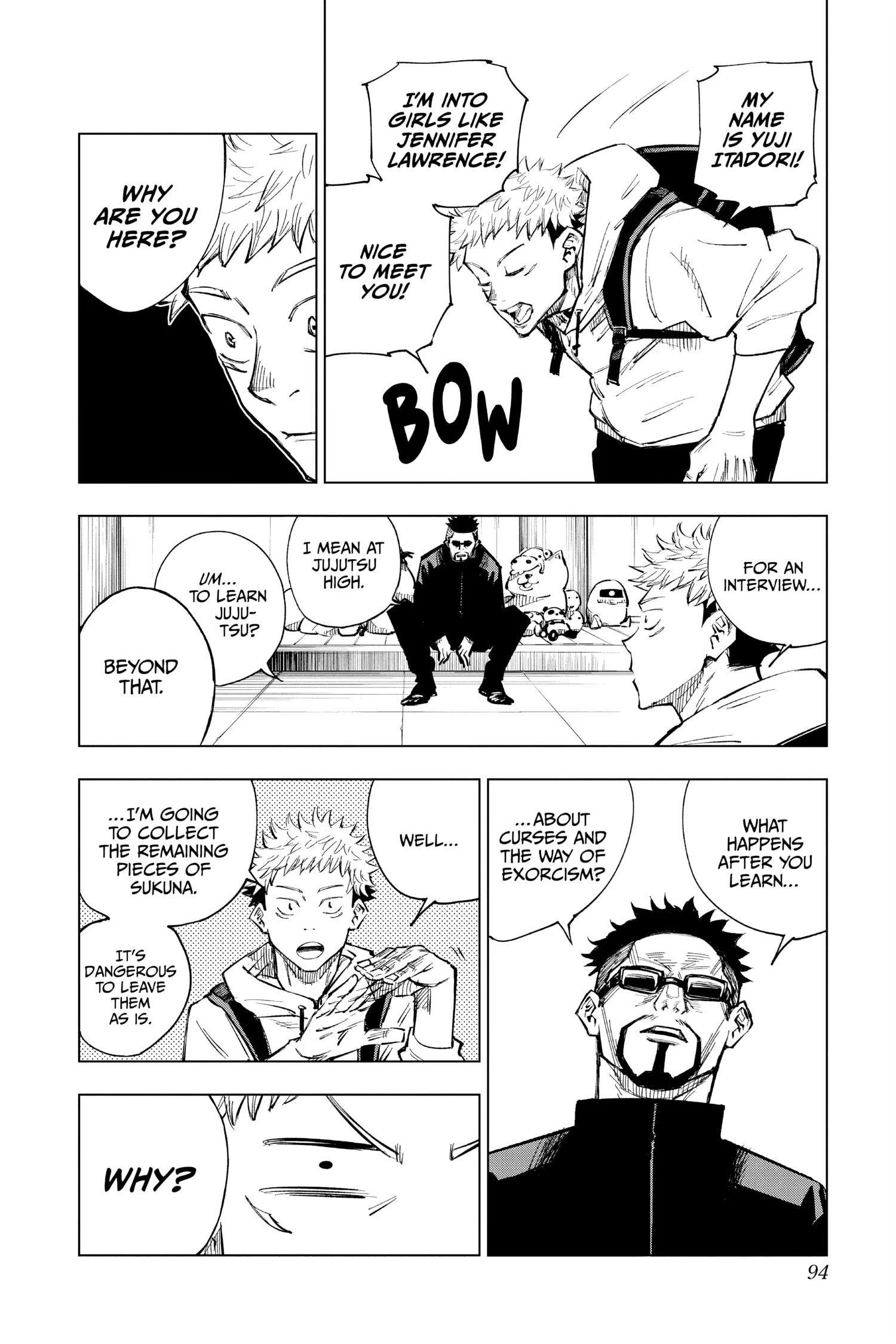 Jujutsu Kaisen (JJK) Manga Online, chapter Vol 1, page 91