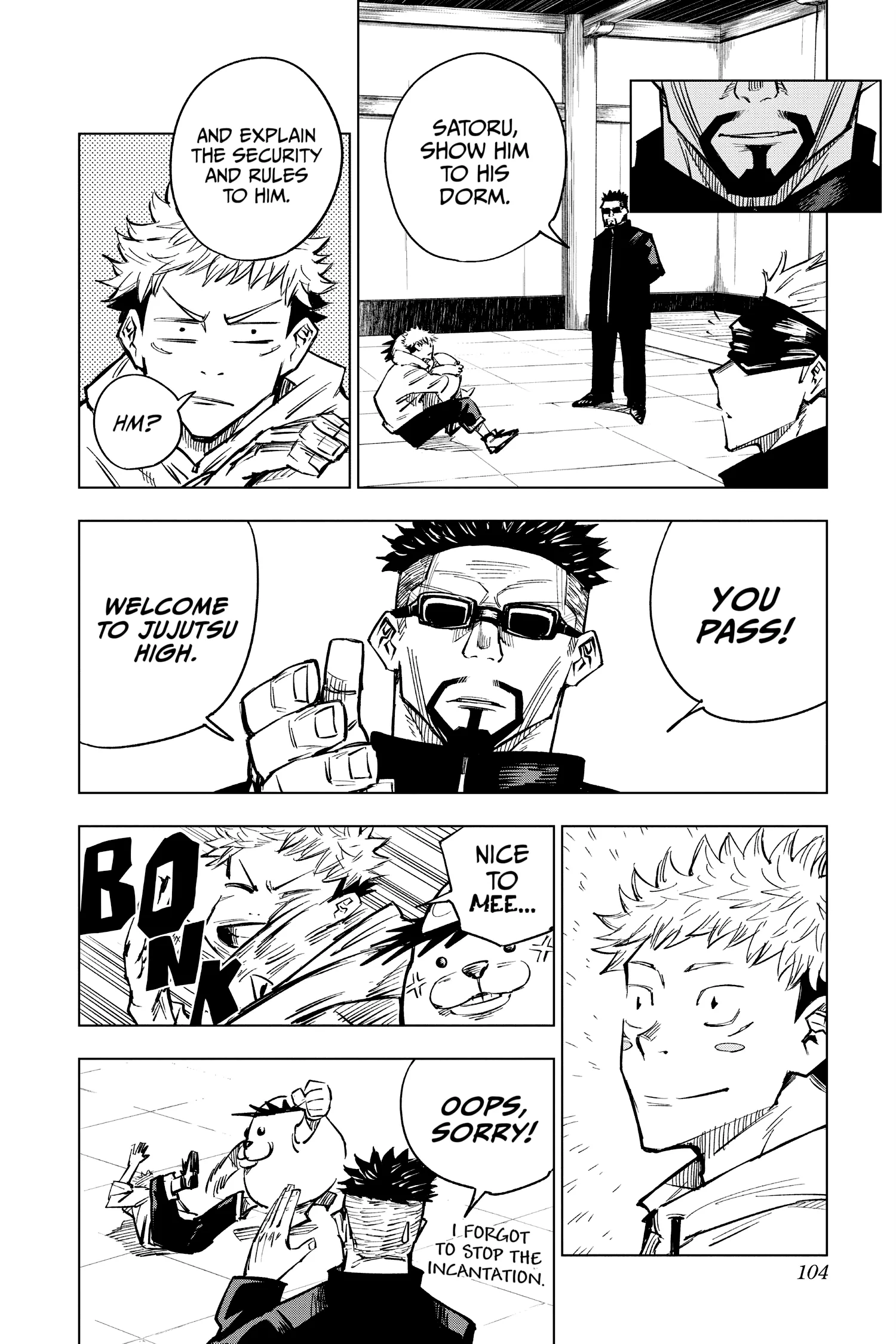 Jujutsu Kaisen (JJK) Manga Online, chapter Vol 1, page 101