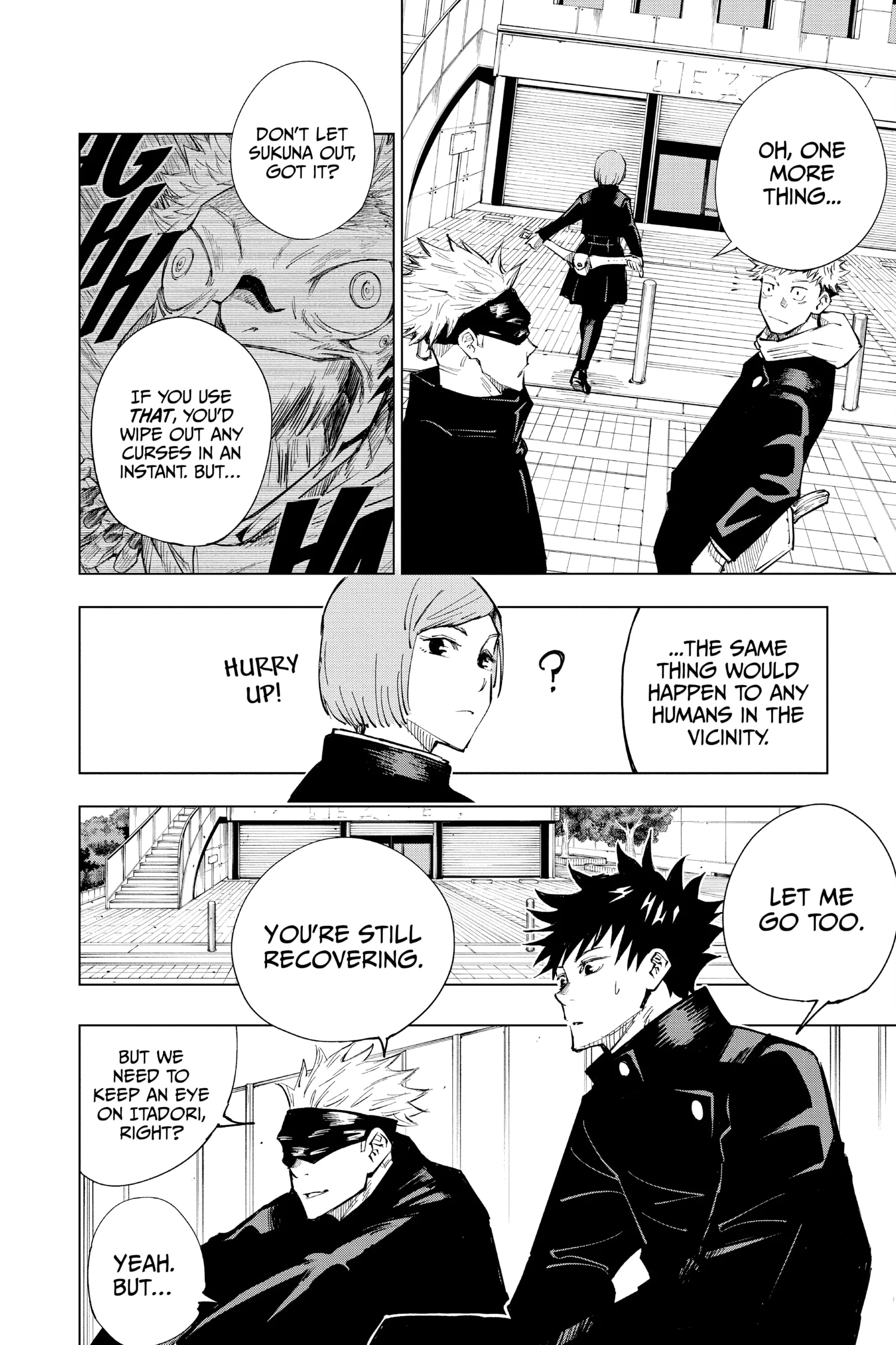 Jujutsu Kaisen (JJK) Manga Online, chapter Vol 1, page 117