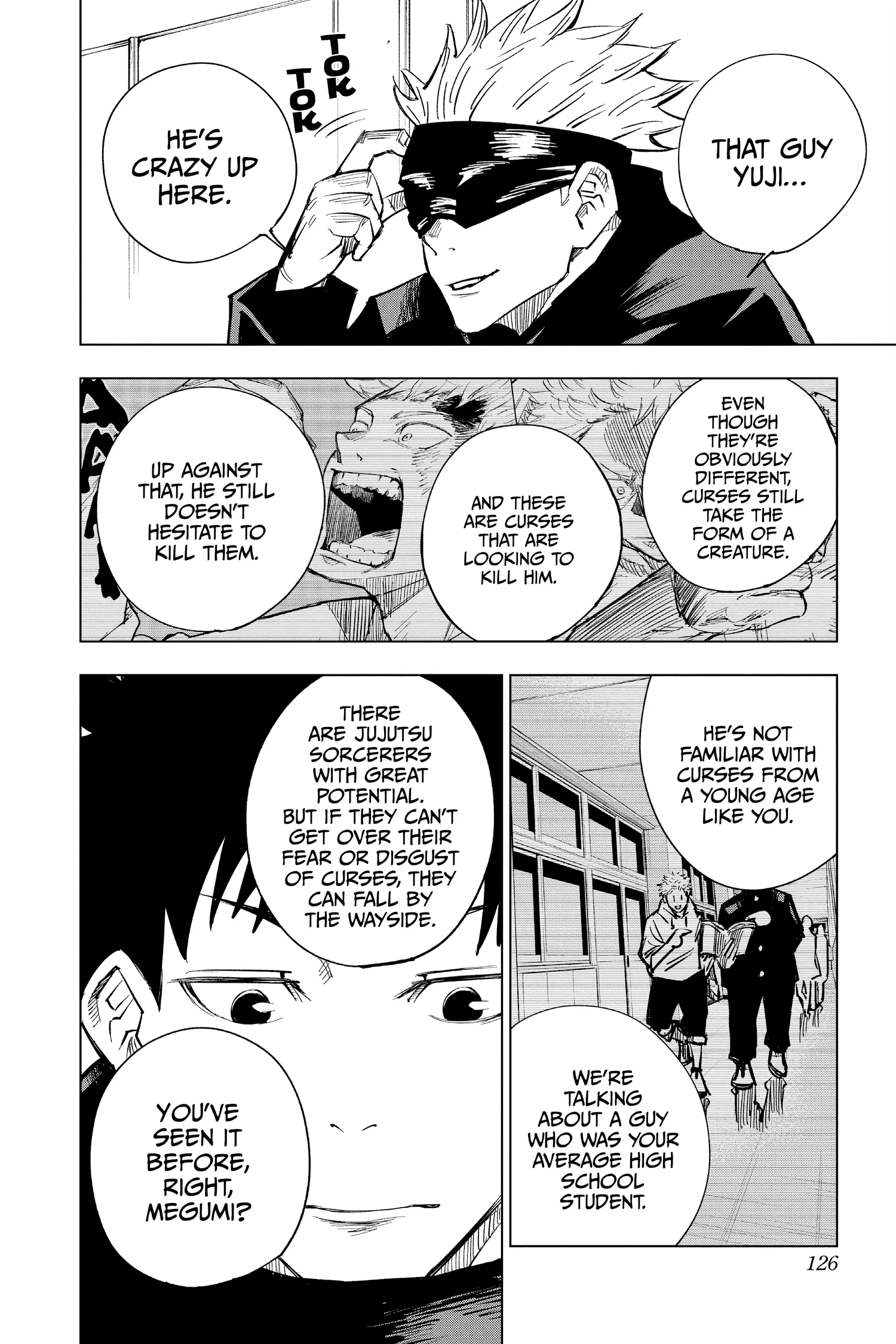 Jujutsu Kaisen (JJK) Manga Online, chapter Vol 1, page 123