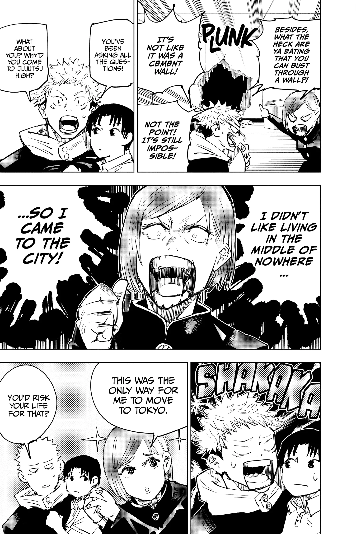 Jujutsu Kaisen (JJK) Manga Online, chapter Vol 1, page 142