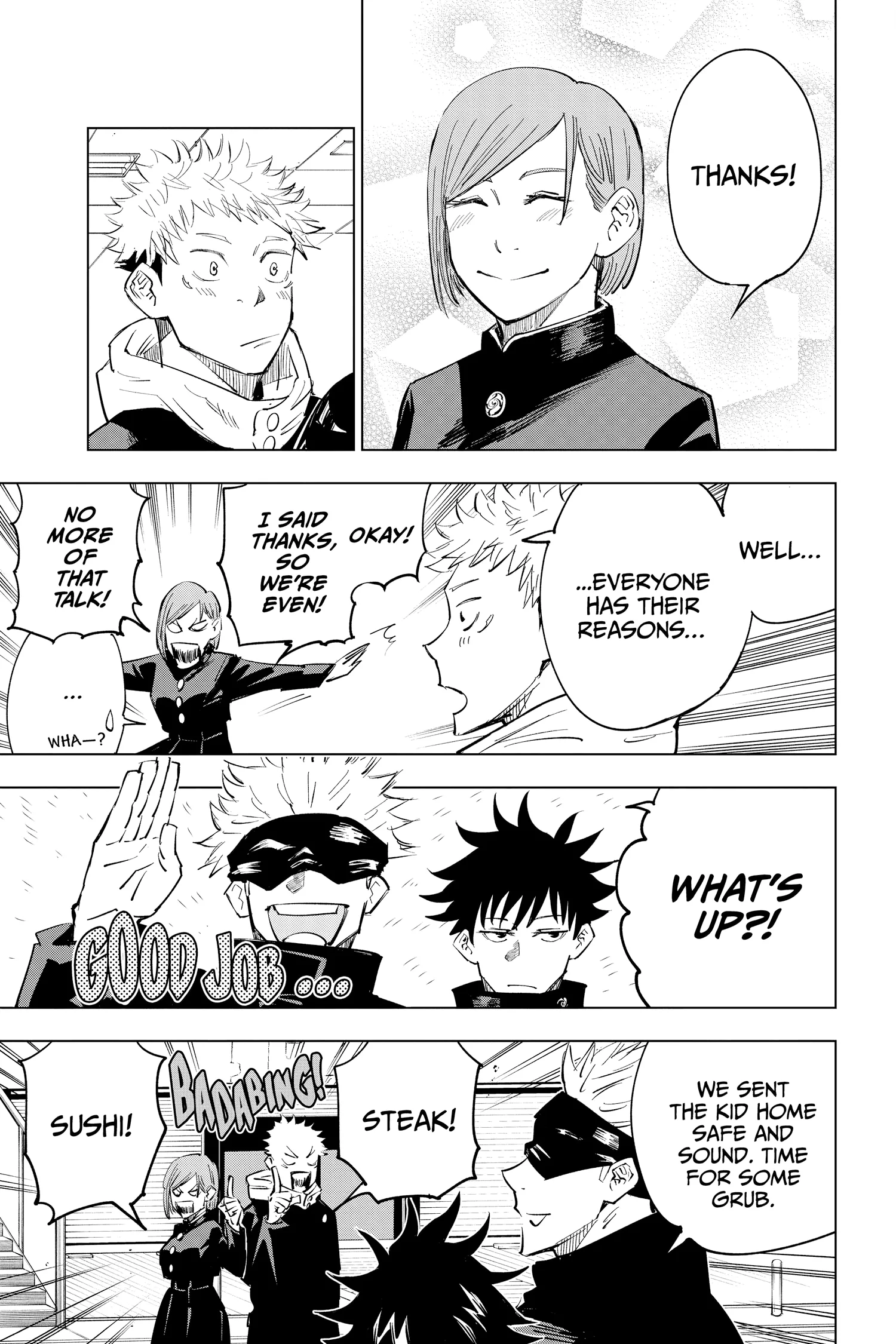 Jujutsu Kaisen (JJK) Manga Online, chapter Vol 1, page 144