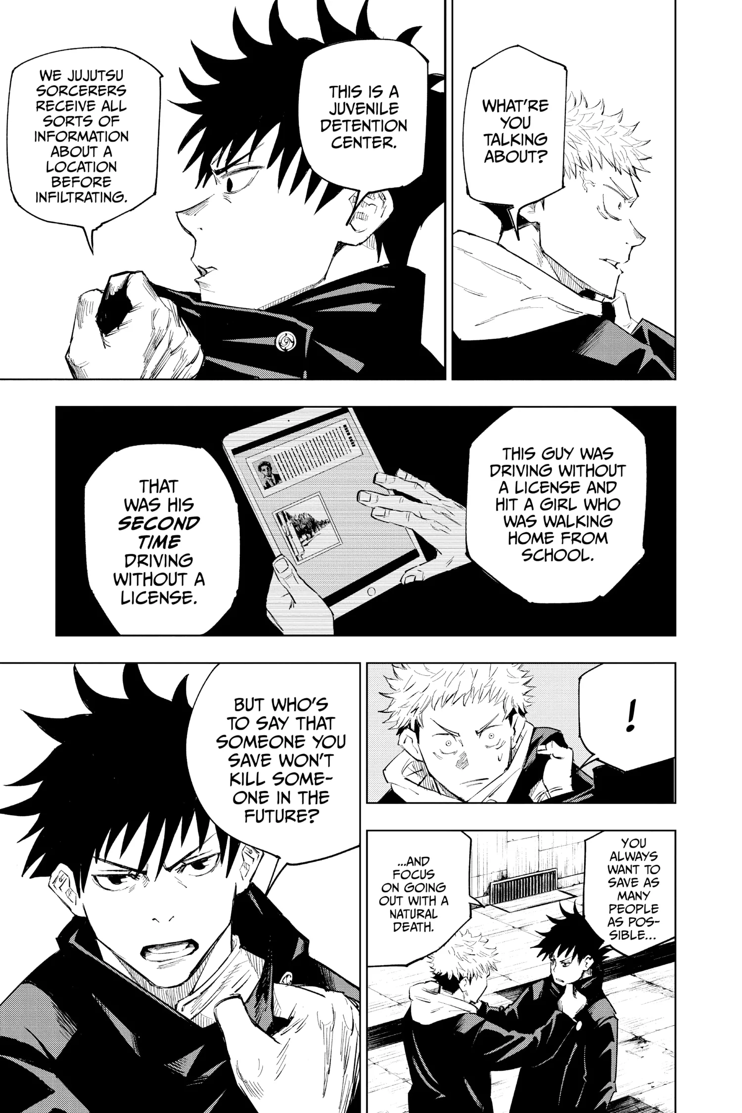 Jujutsu Kaisen (JJK) Manga Online, chapter Vol 1, page 161