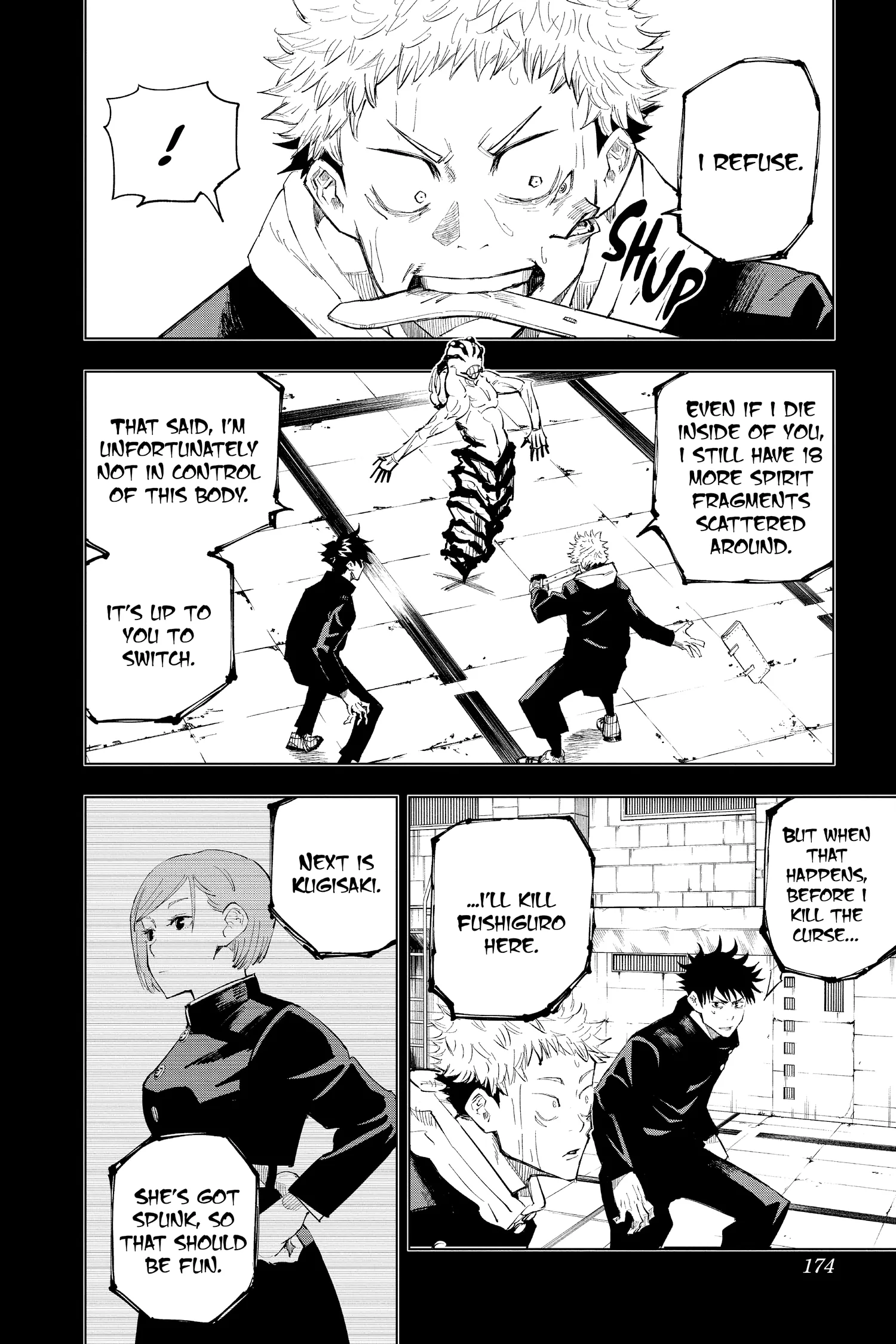 Jujutsu Kaisen (JJK) Manga Online, chapter Vol 1, page 170