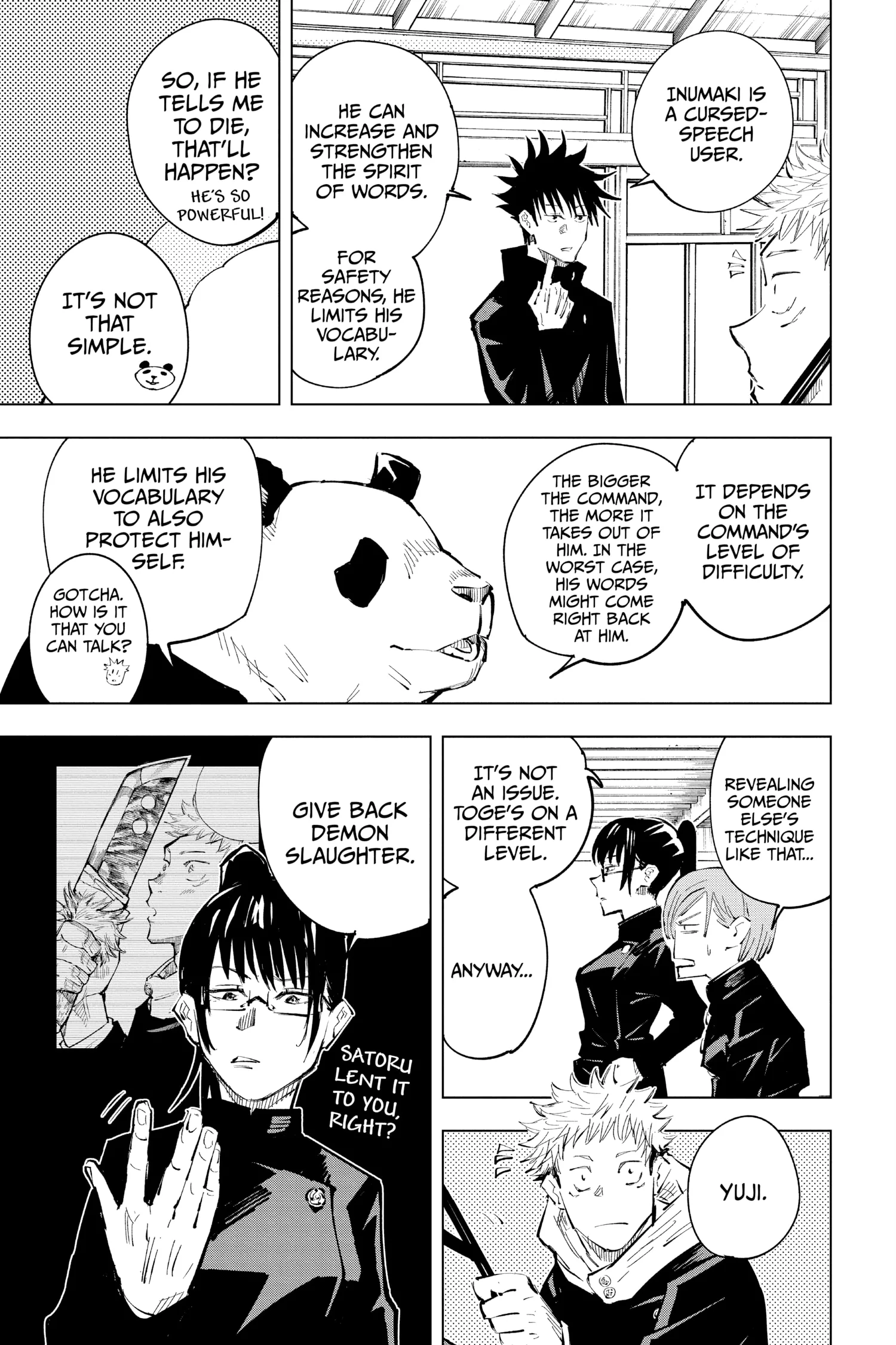 Jujutsu Kaisen (JJK) Manga Online, chapter Vol 4, page 150