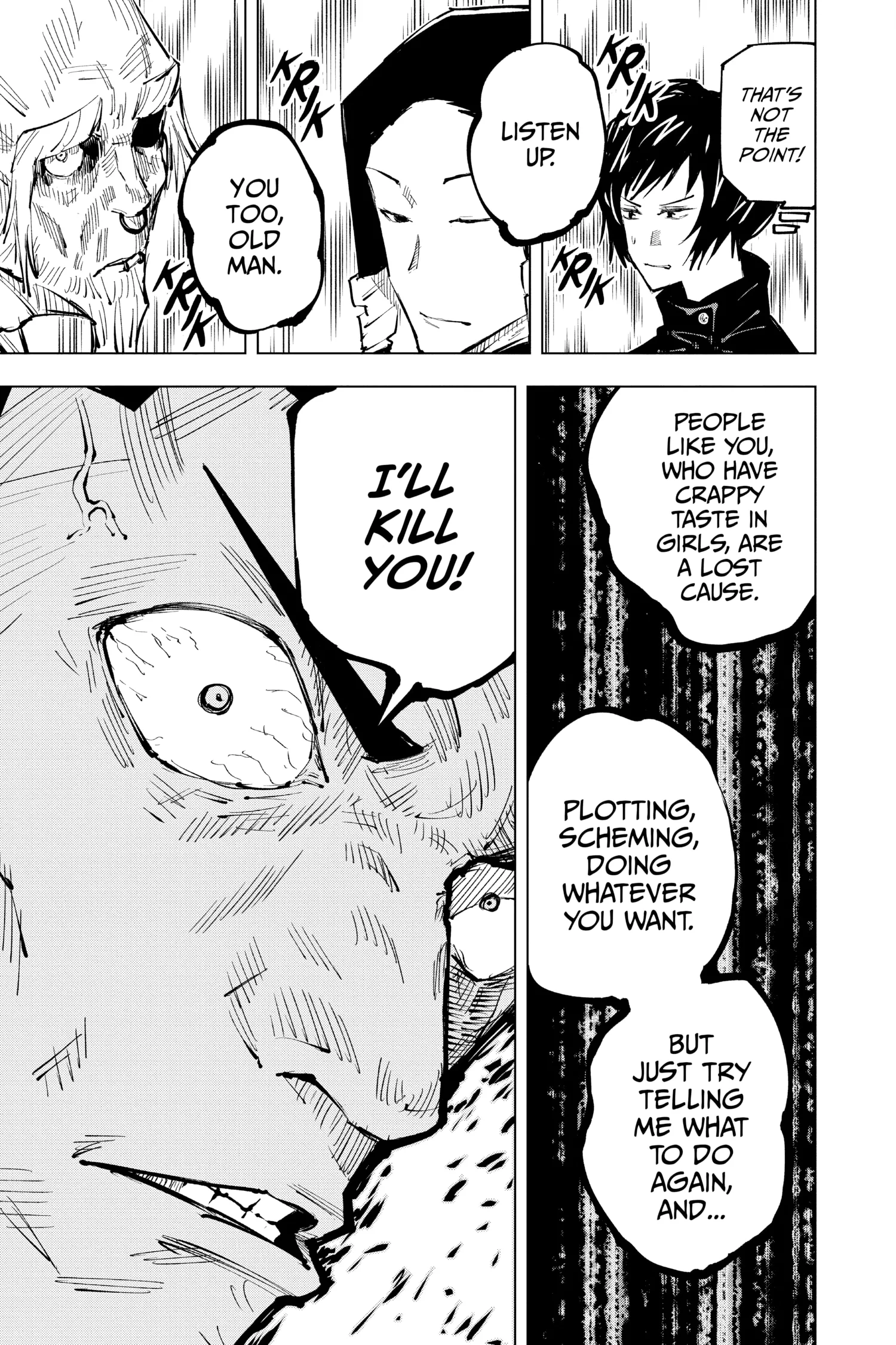 Jujutsu Kaisen (JJK) Manga Online, chapter Vol 4, page 156