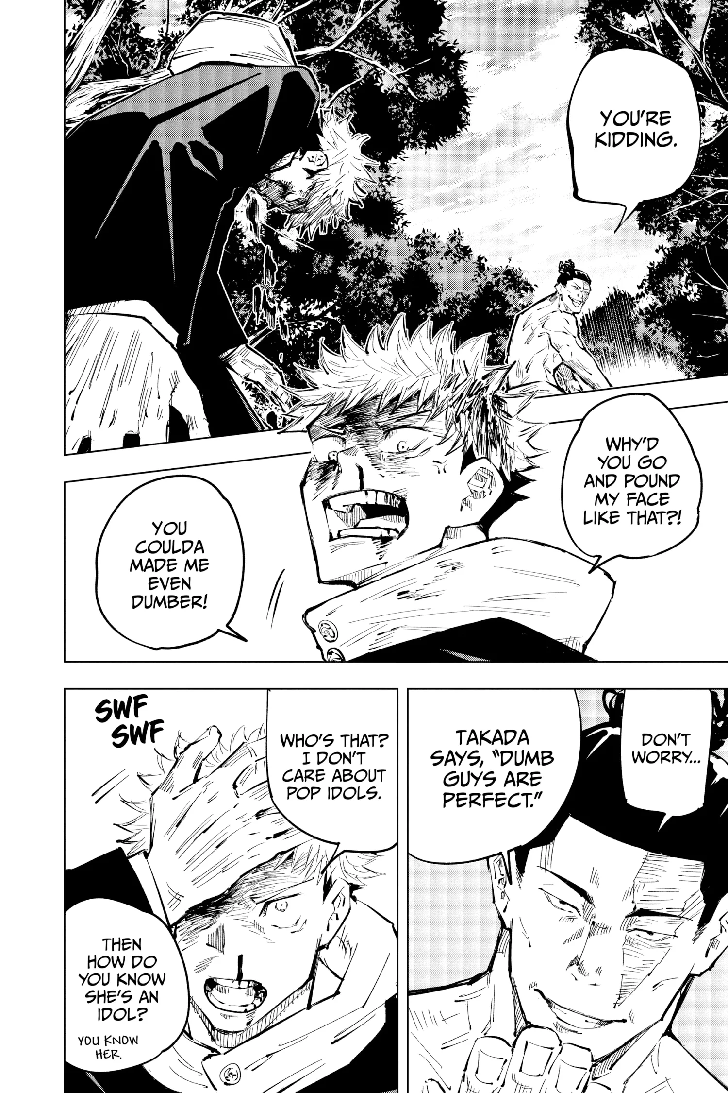 Jujutsu Kaisen (JJK) Manga Online, chapter Vol 4, page 181