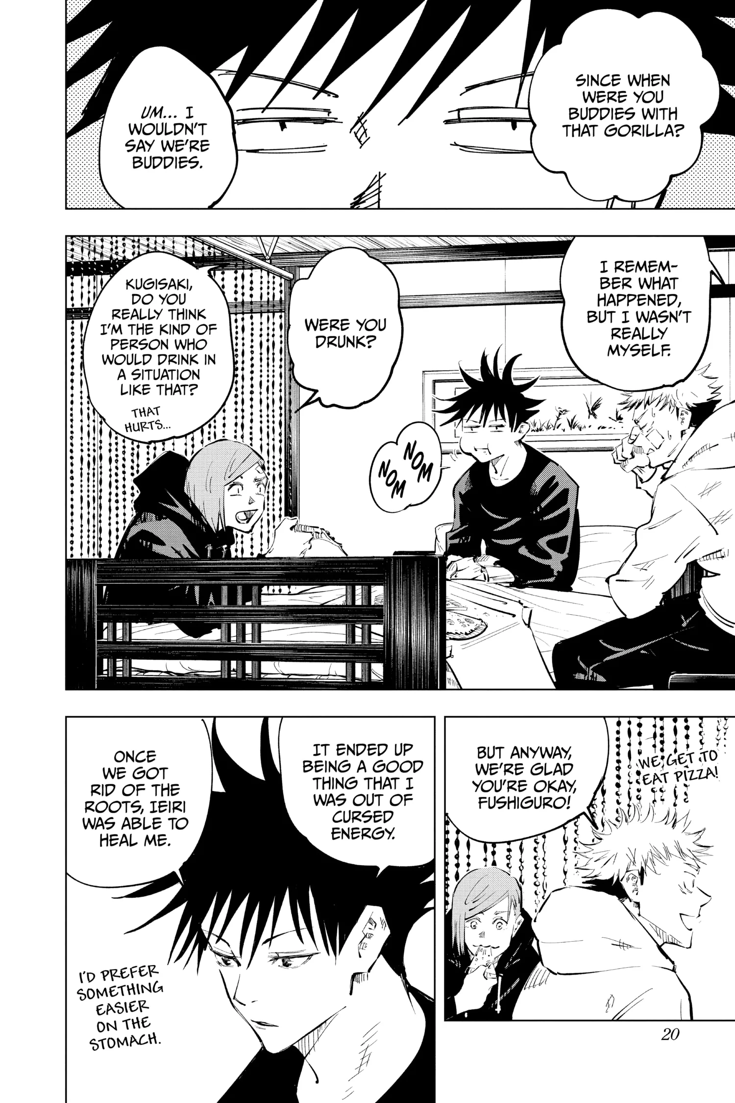 Jujutsu Kaisen (JJK) Manga Online, chapter Vol 7, page 20
