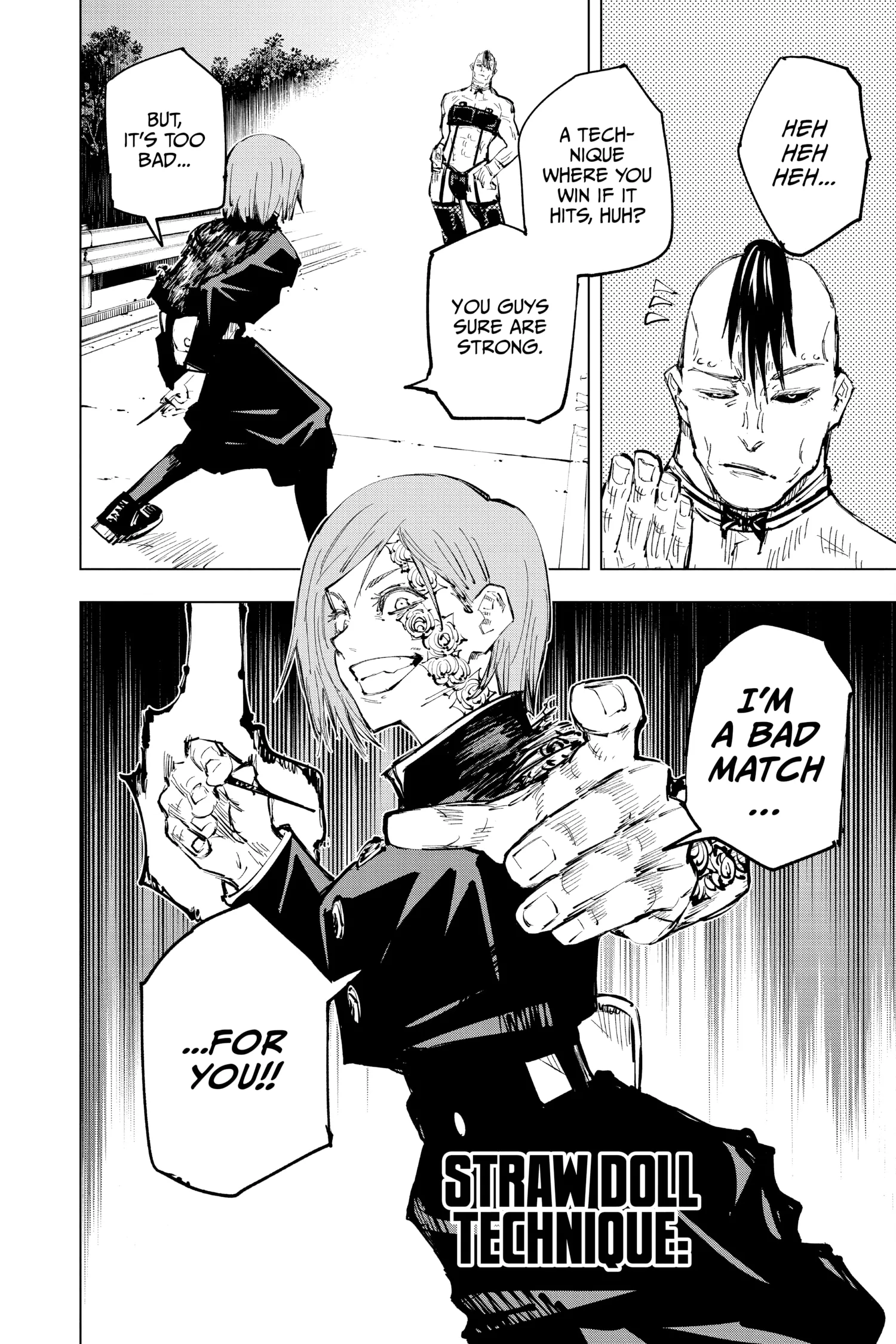 Jujutsu Kaisen (JJK) Manga Online, chapter Vol 7, page 164