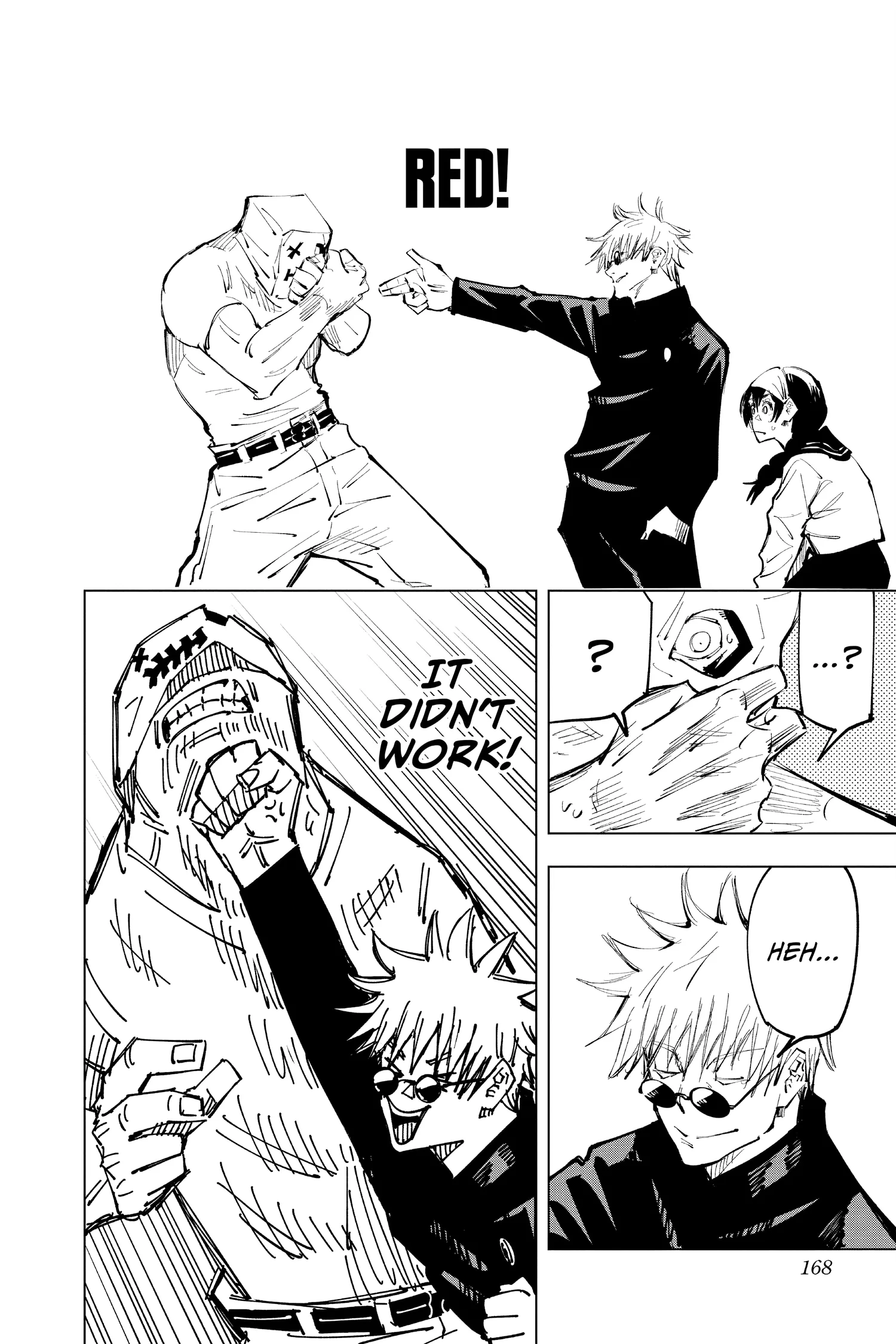 Jujutsu Kaisen (JJK) Manga Online, chapter Vol 8, page 164