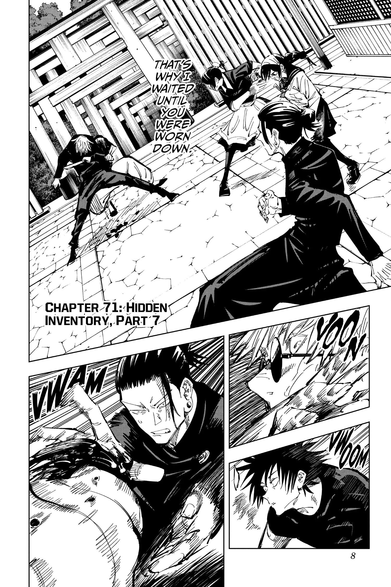 Jujutsu Kaisen (JJK) Manga Online, chapter Vol 9, page 8