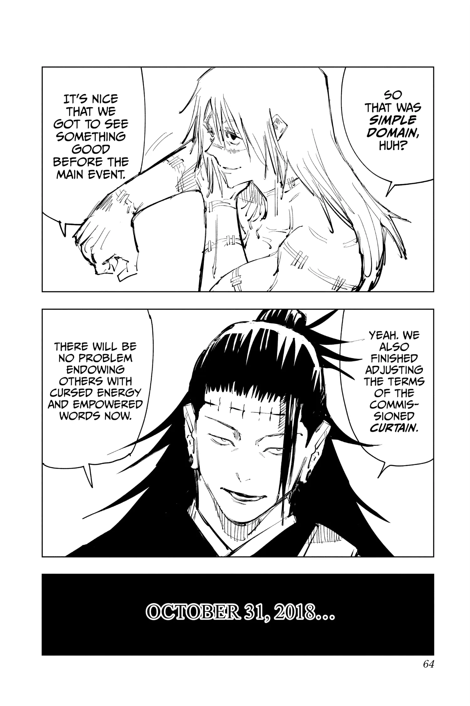 Jujutsu Kaisen (JJK) Manga Online, chapter Vol 10, page 58