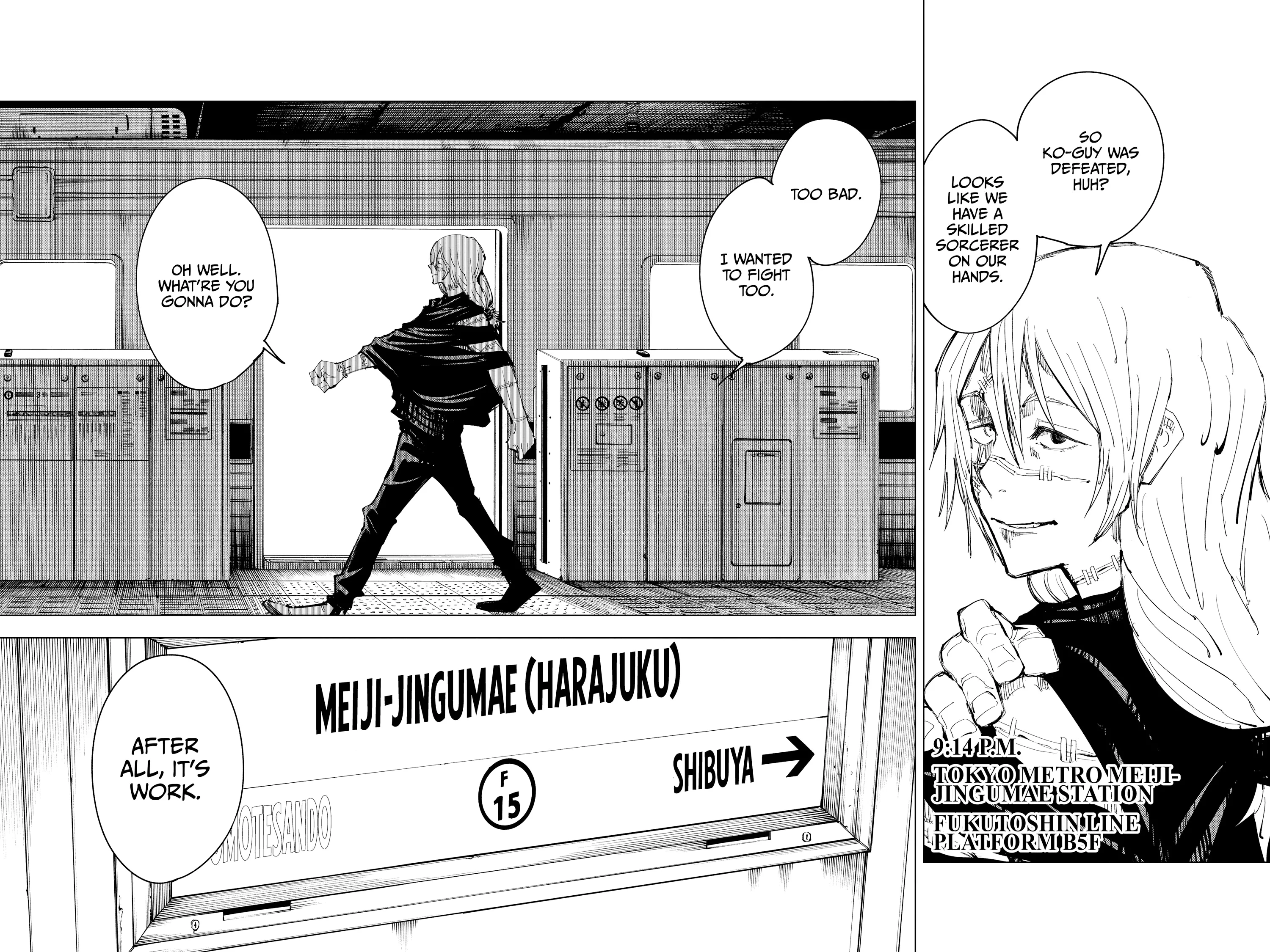 Jujutsu Kaisen (JJK) Manga Online, chapter Vol 10, page 155