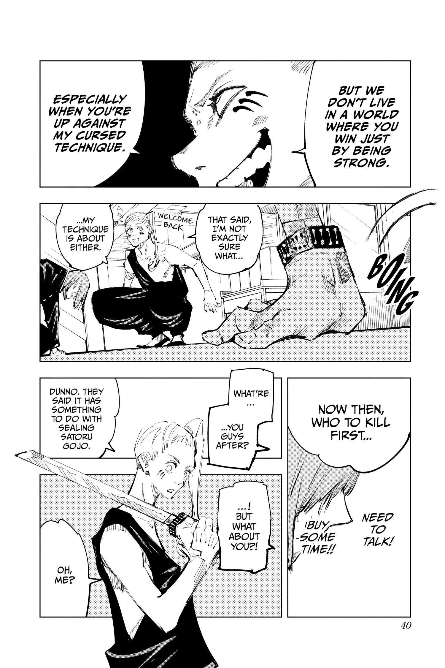 Jujutsu Kaisen (JJK) Manga Online, chapter Vol 12, page 39