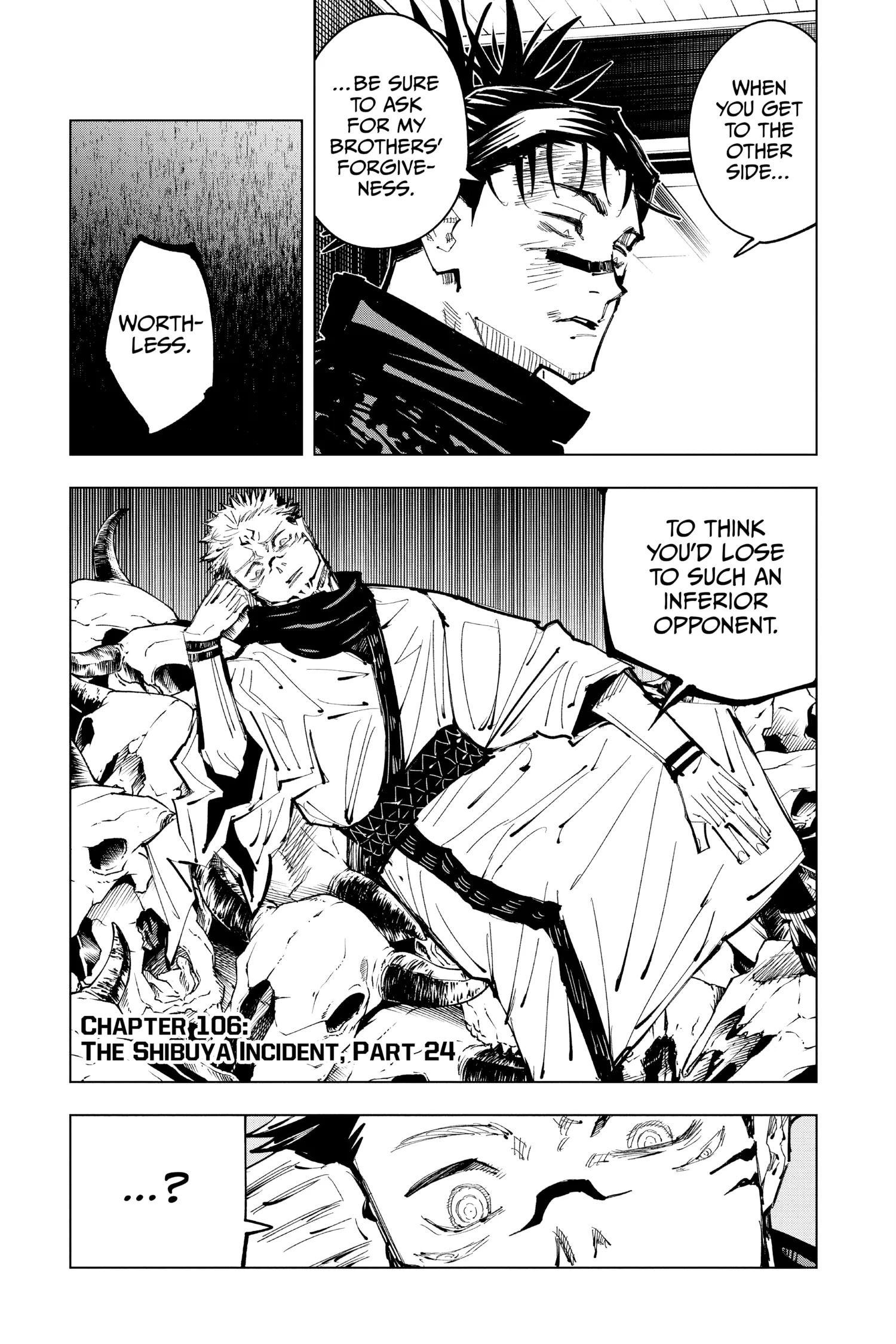 Jujutsu Kaisen (JJK) Manga Online, chapter Vol 12, page 167