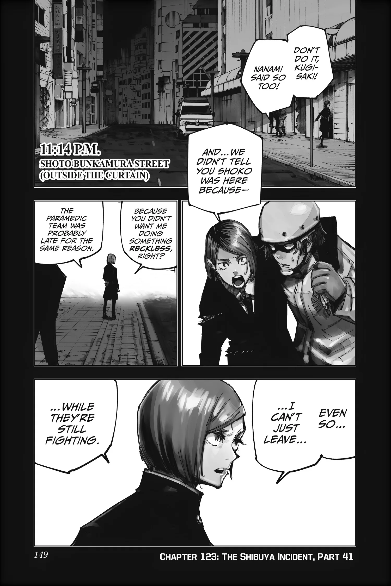 Jujutsu Kaisen (JJK) Manga Online, chapter Vol 14, page 135