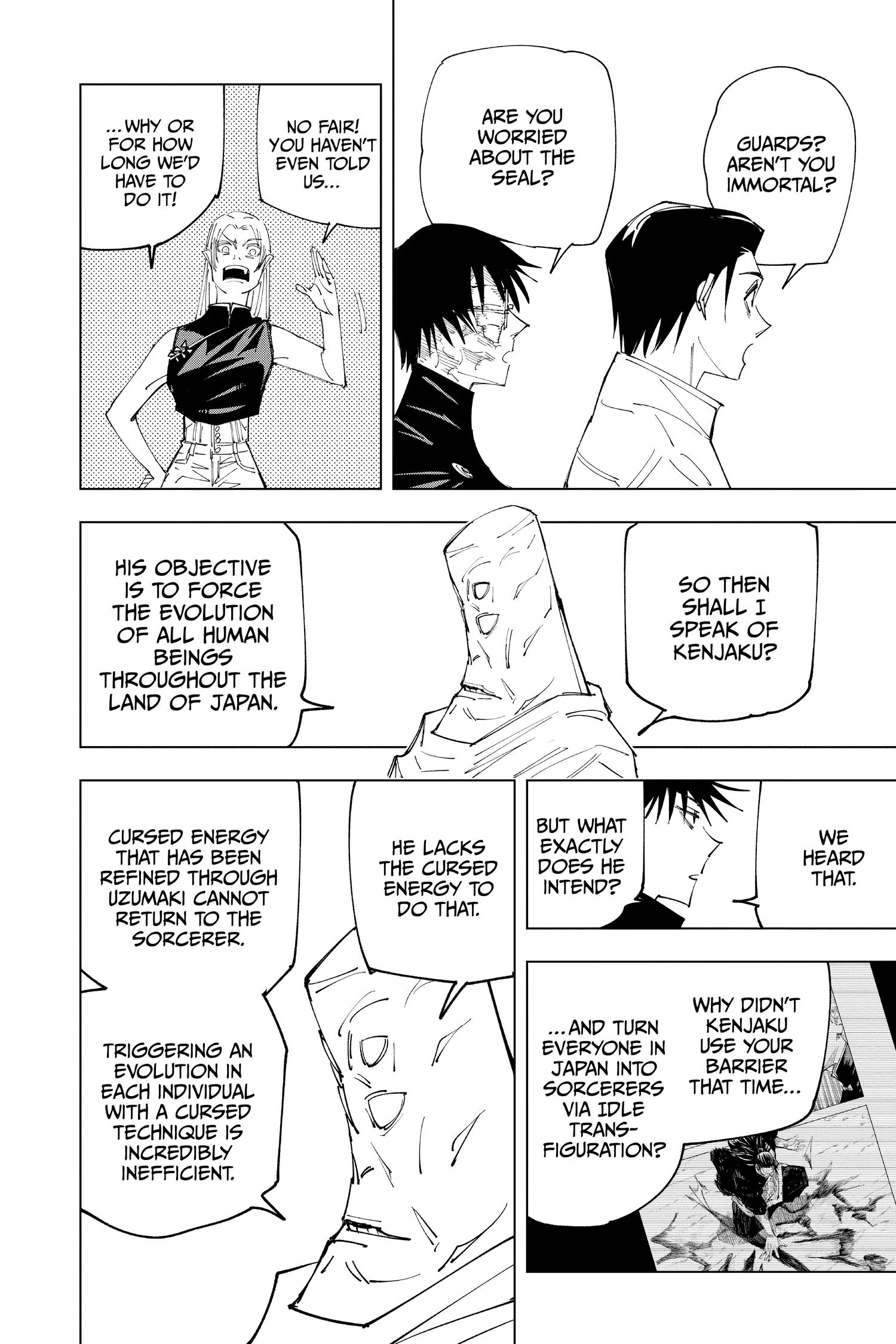 Jujutsu Kaisen (JJK) Manga Online, chapter Vol 17, page 49