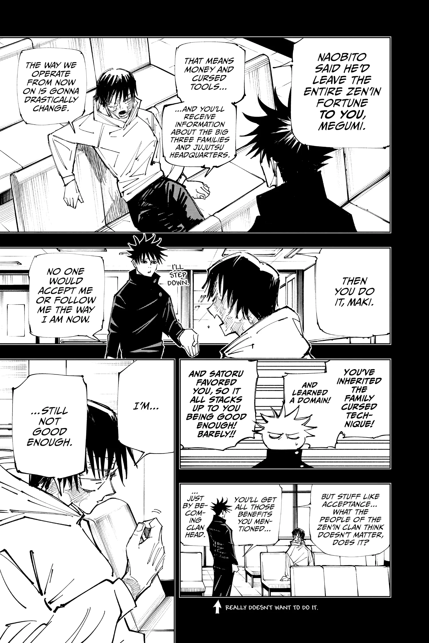 Jujutsu Kaisen (JJK) Manga Online, chapter Vol 17, page 110