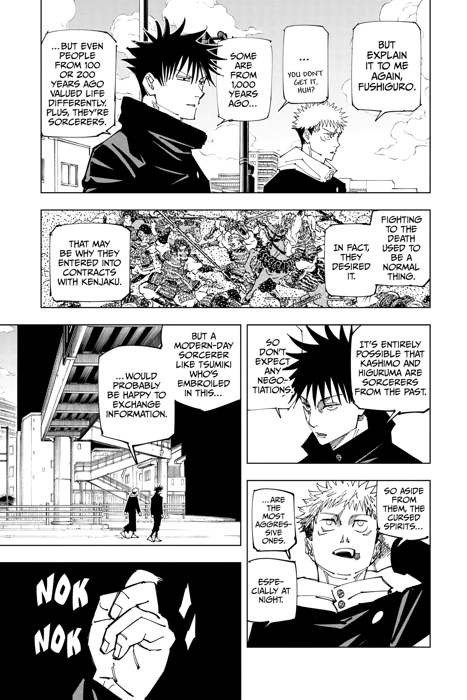 Jujutsu Kaisen (JJK) Manga Online, chapter Vol 18, page 164