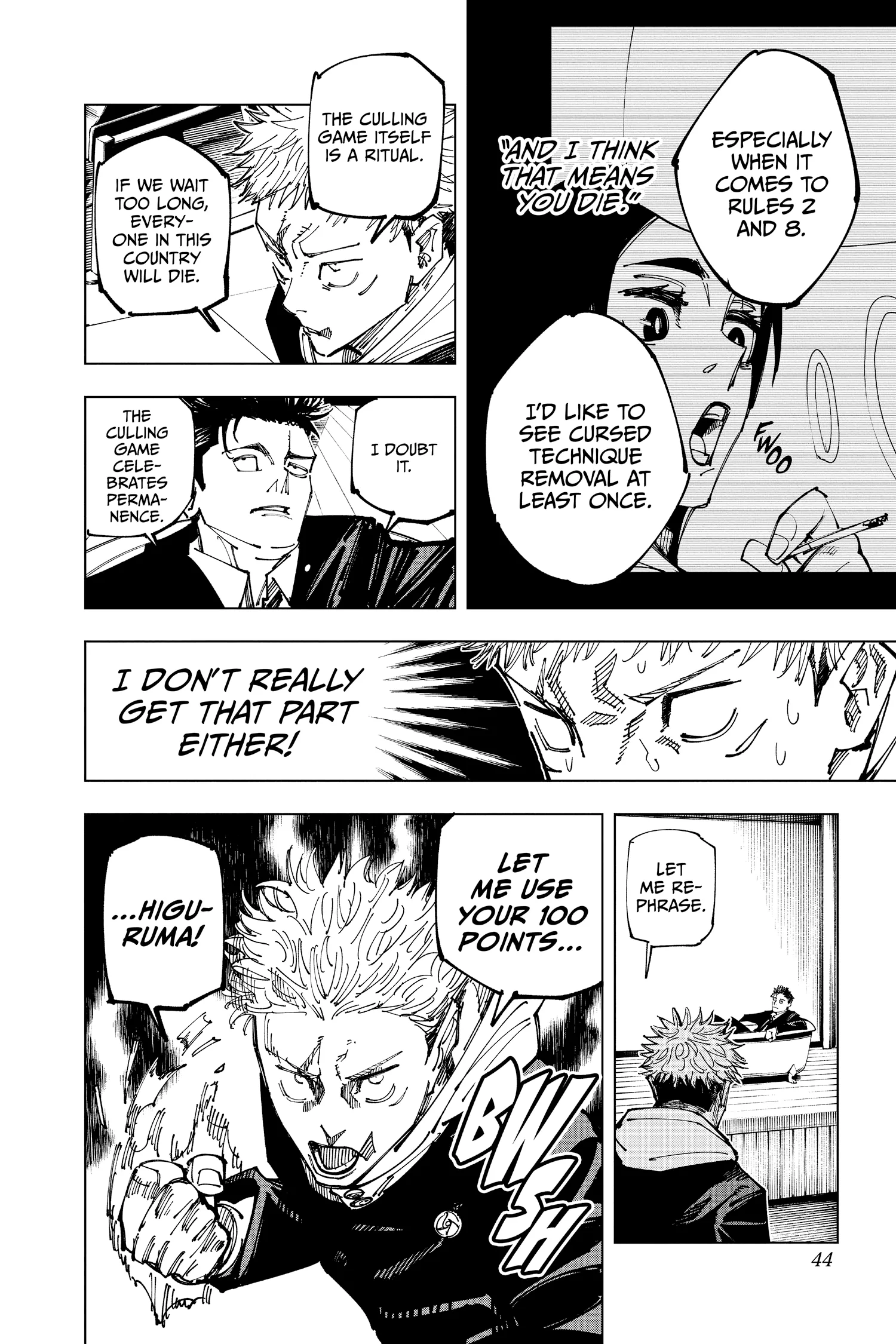 Jujutsu Kaisen (JJK) Manga Online, chapter Vol 19, page 43