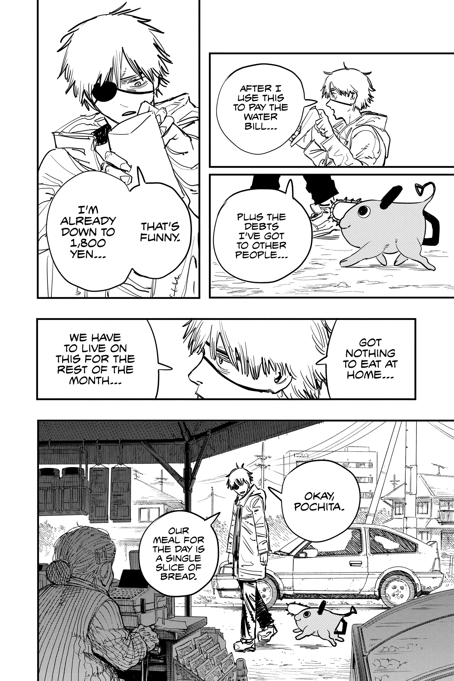 Chainsaw Man Manga, chapter Vol 1, page 10