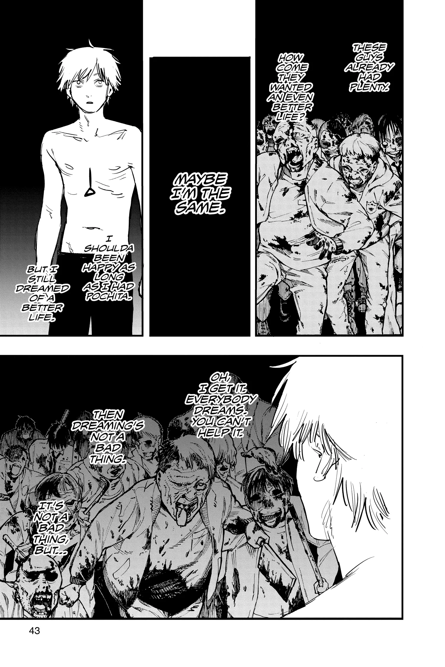 Chainsaw Man Manga, chapter Vol 1, page 42