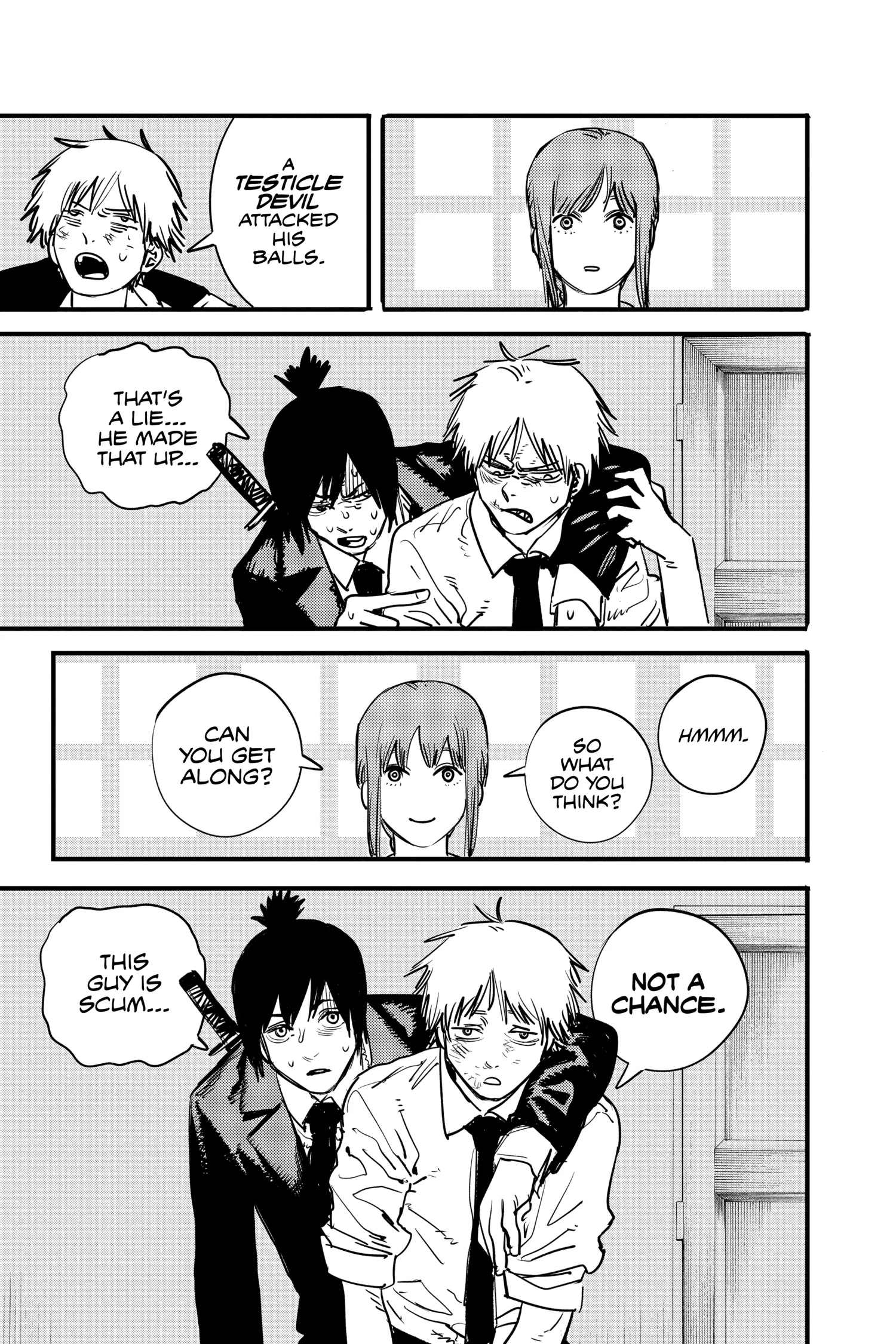 Chainsaw Man Manga, chapter Vol 1, page 100