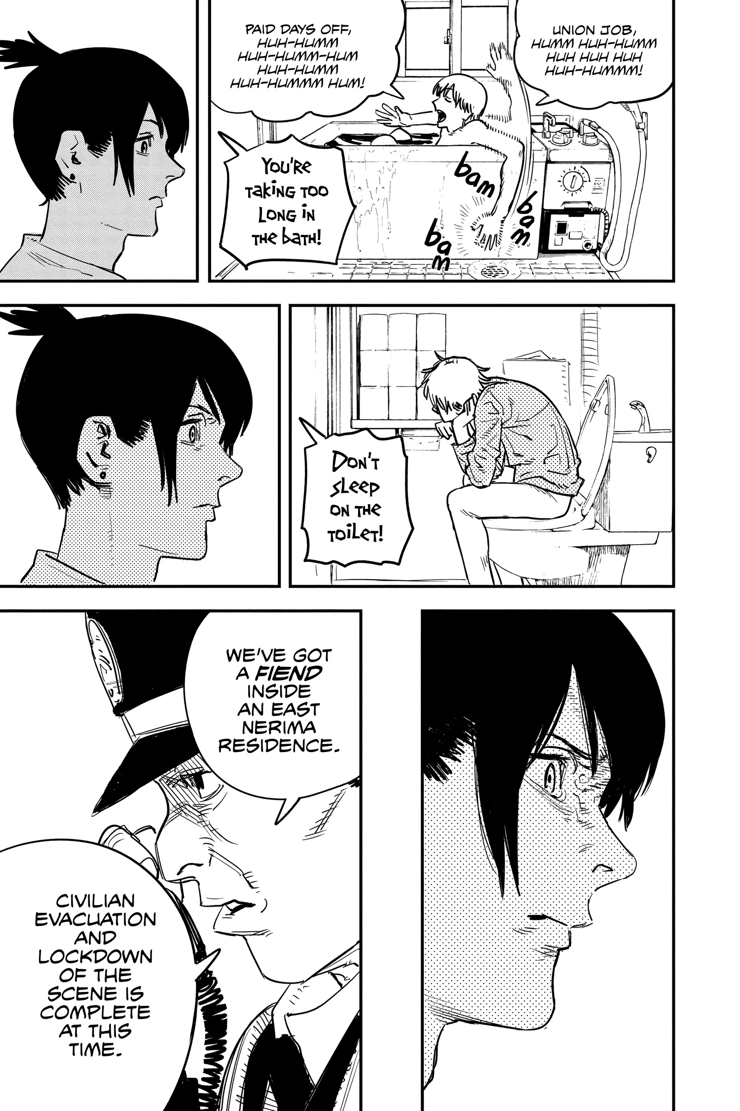 Chainsaw Man Manga, chapter Vol 1, page 110