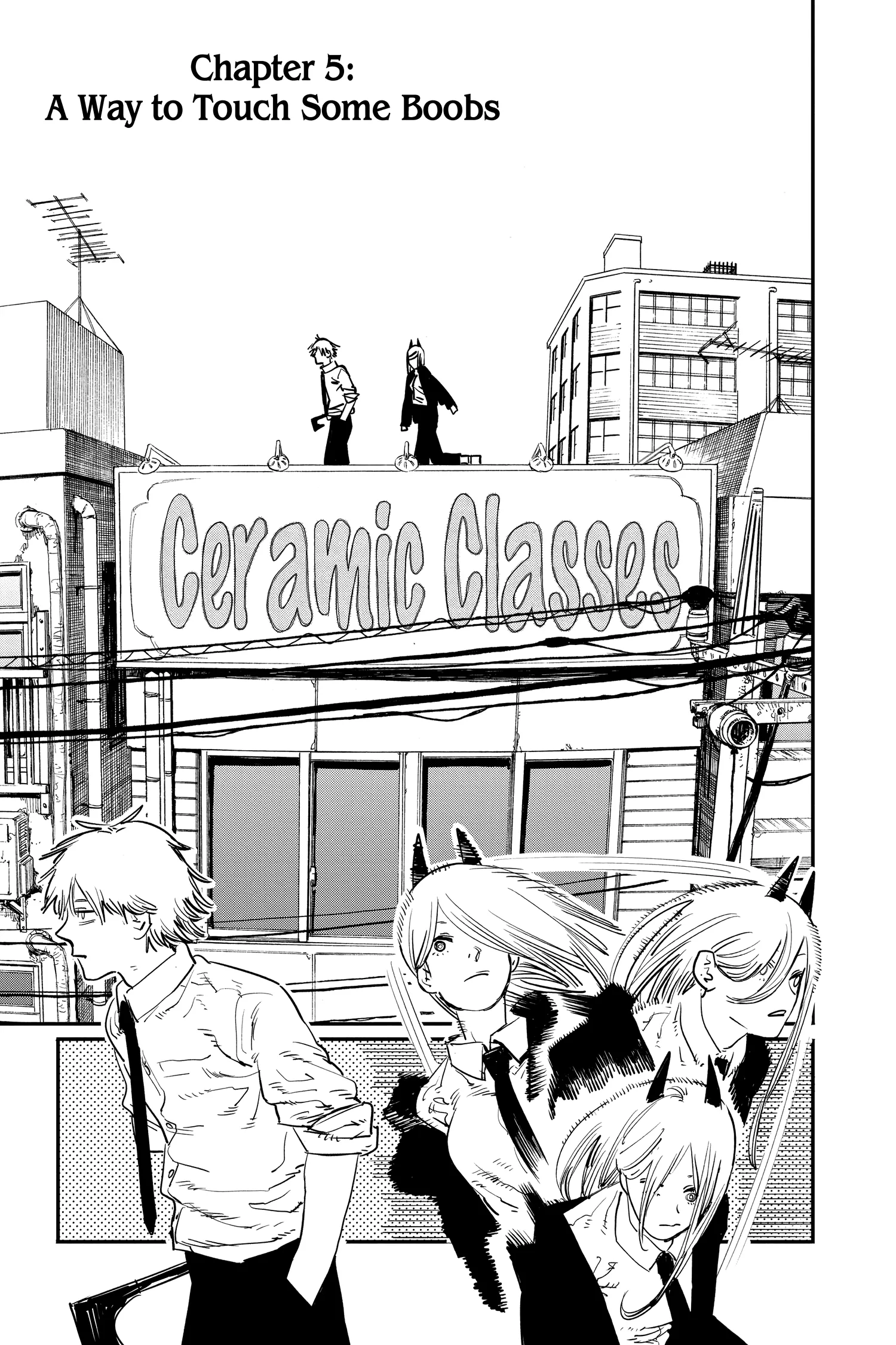 Chainsaw Man Manga, chapter Vol 1, page 128