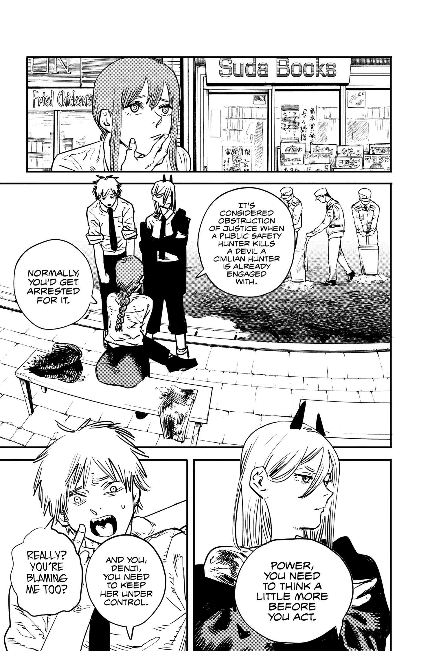 Chainsaw Man Manga, chapter Vol 1, page 138