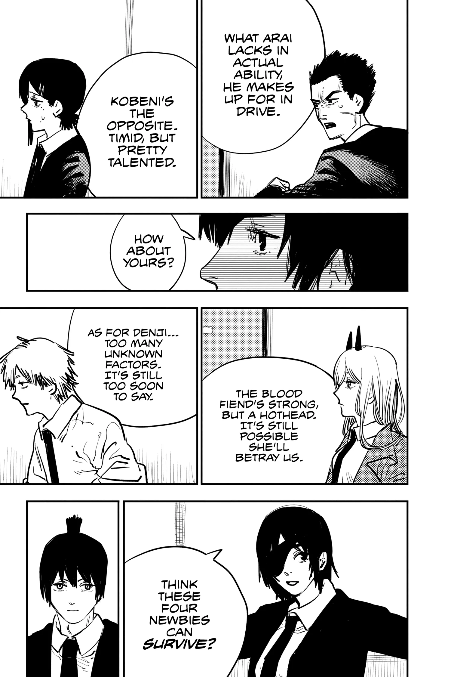 Chainsaw Man Manga, chapter Vol 2, page 135
