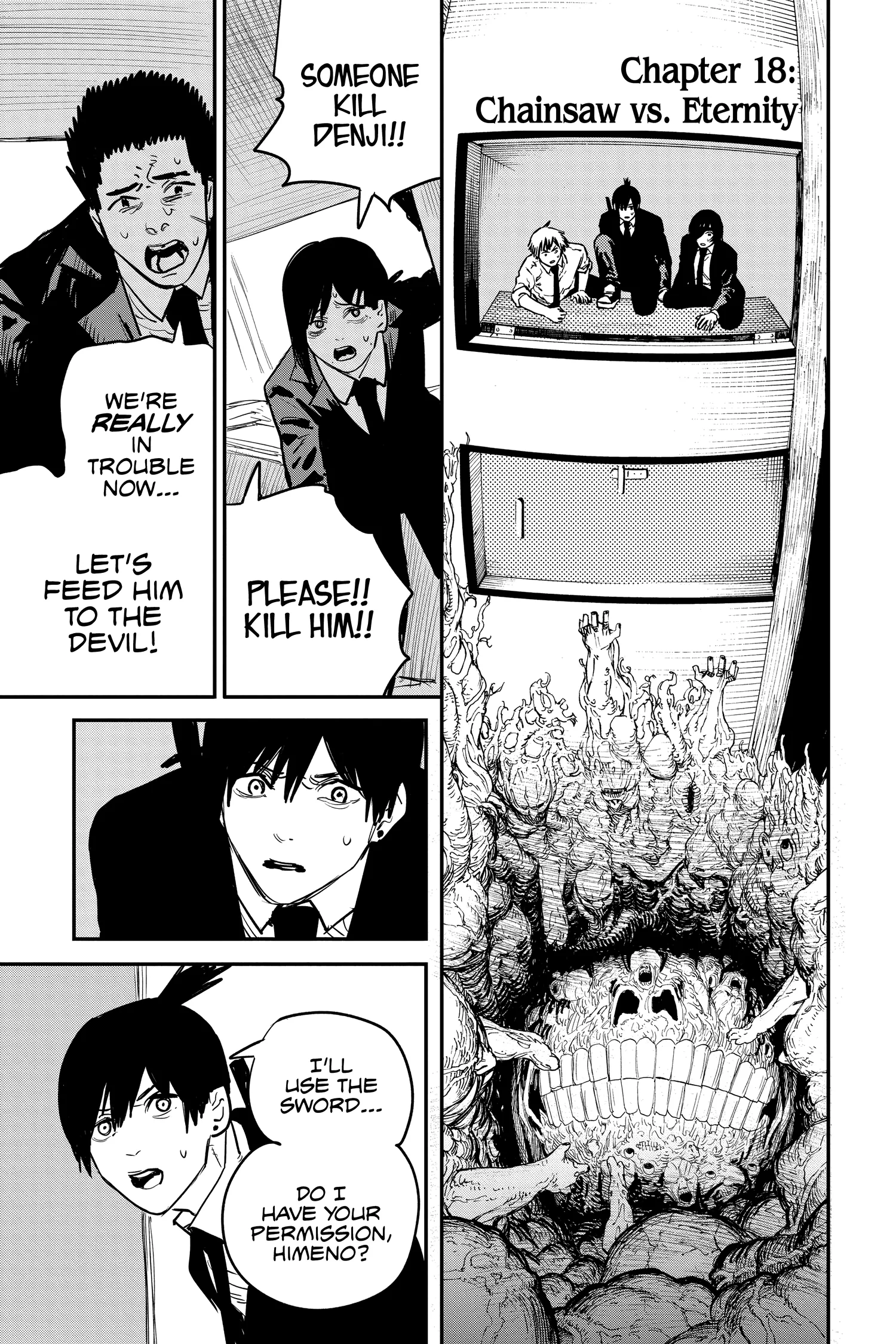 Chainsaw Man Manga, chapter Vol 3, page 27