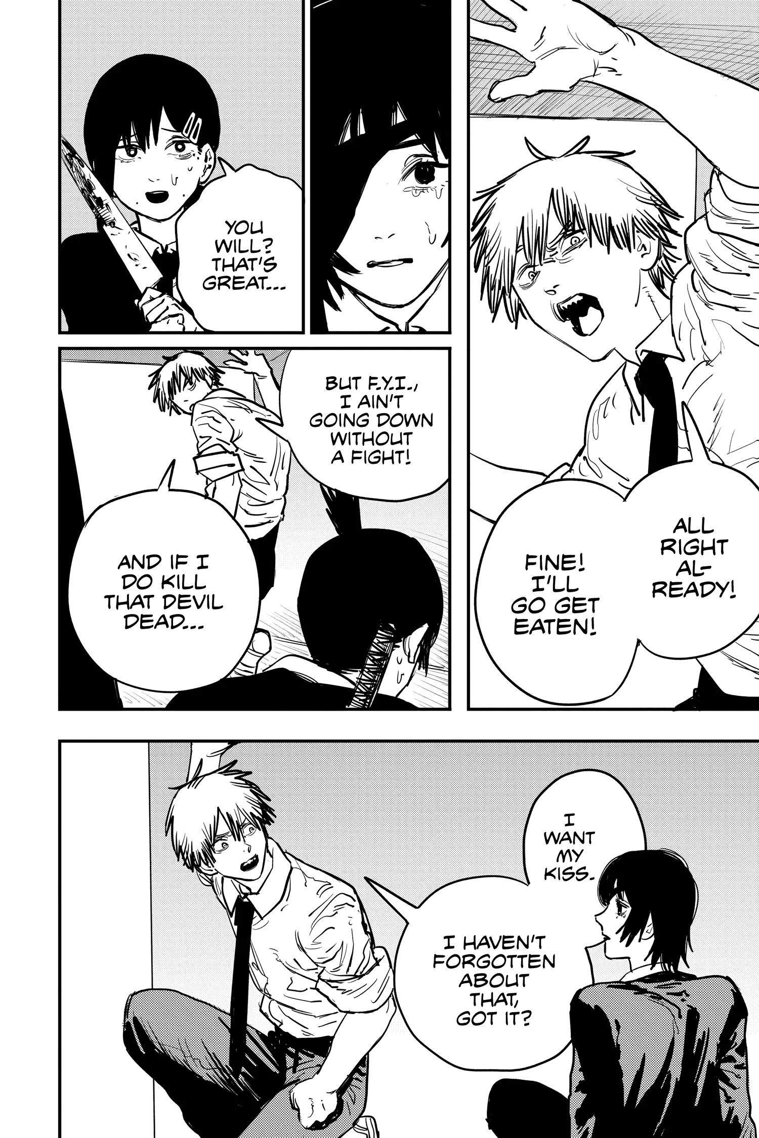 Chainsaw Man Manga, chapter Vol 3, page 34