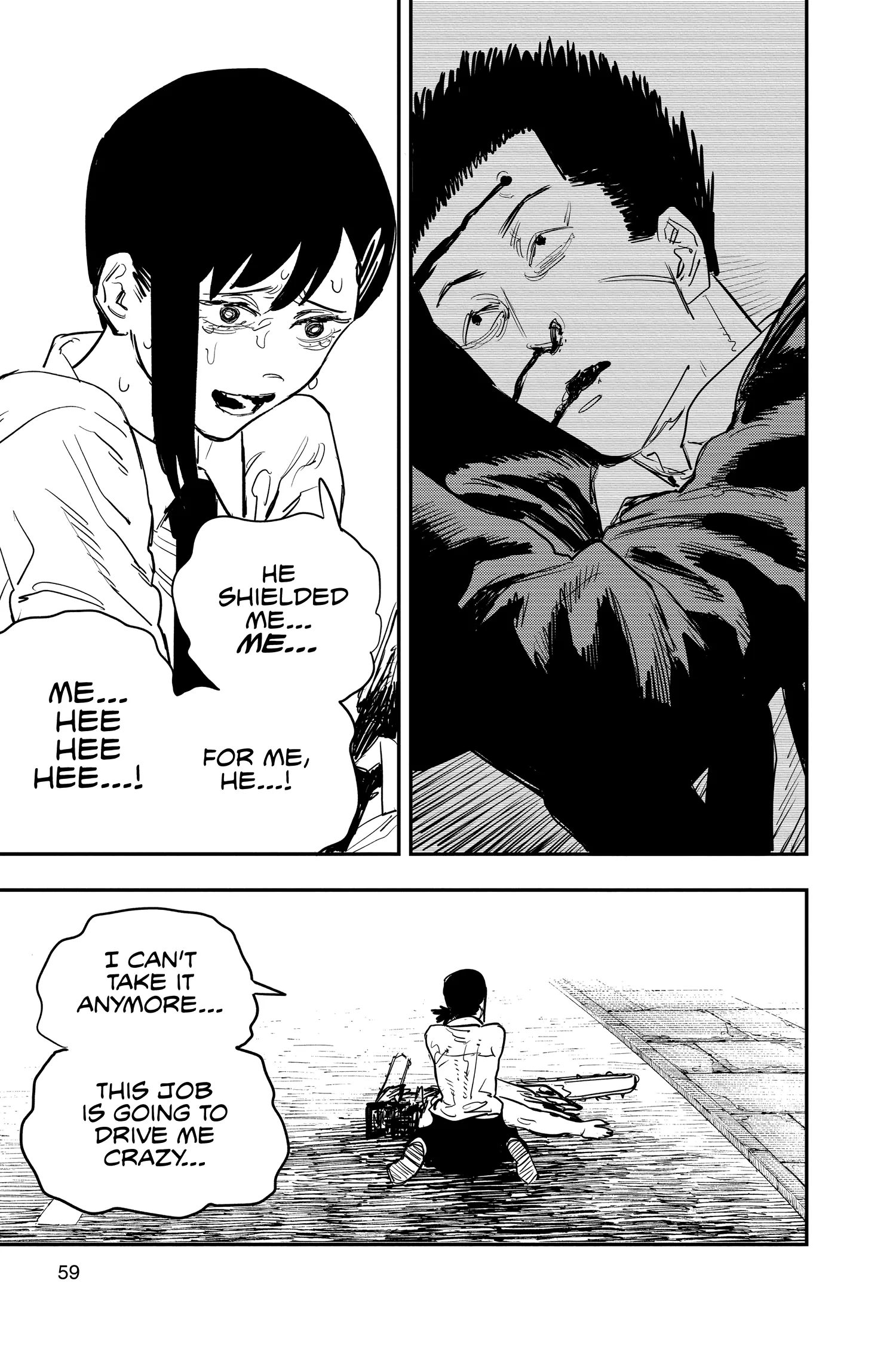 Chainsaw Man Manga, chapter Vol 4, page 59