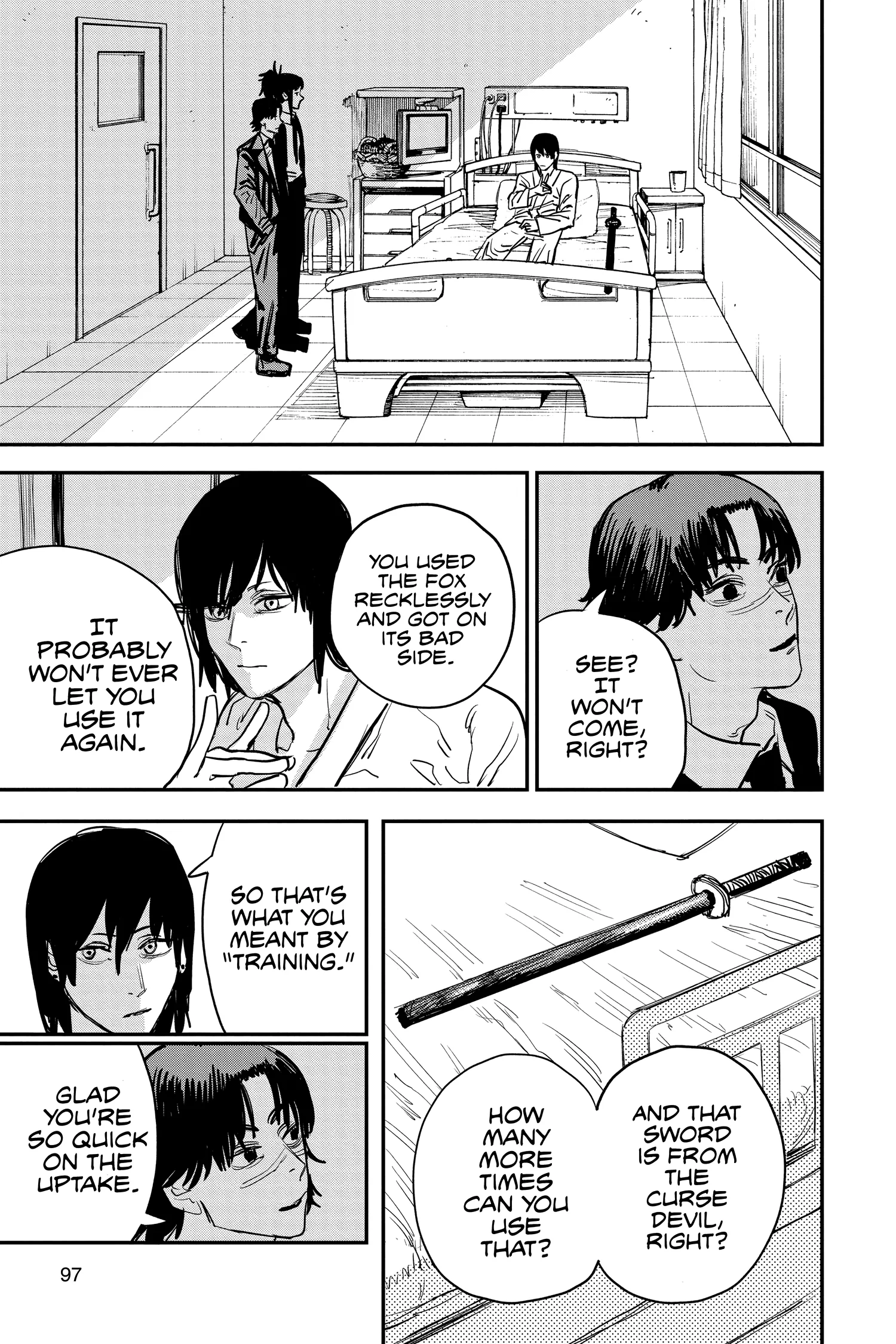 Chainsaw Man Manga, chapter Vol 4, page 97