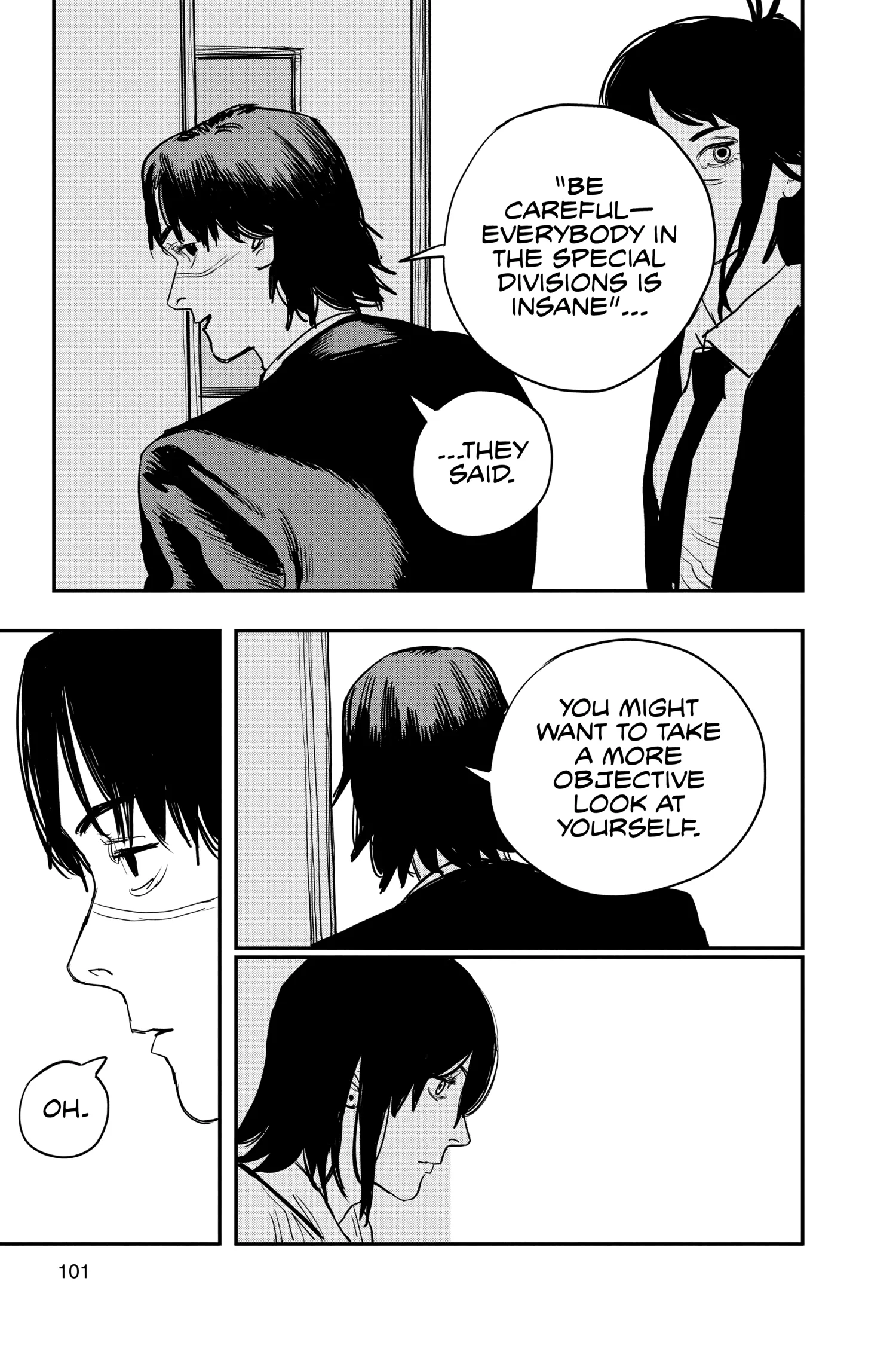 Chainsaw Man Manga, chapter Vol 4, page 101