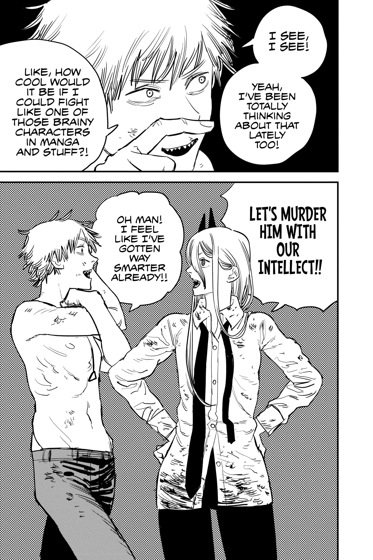 Chainsaw Man Manga, chapter Vol 4, page 107
