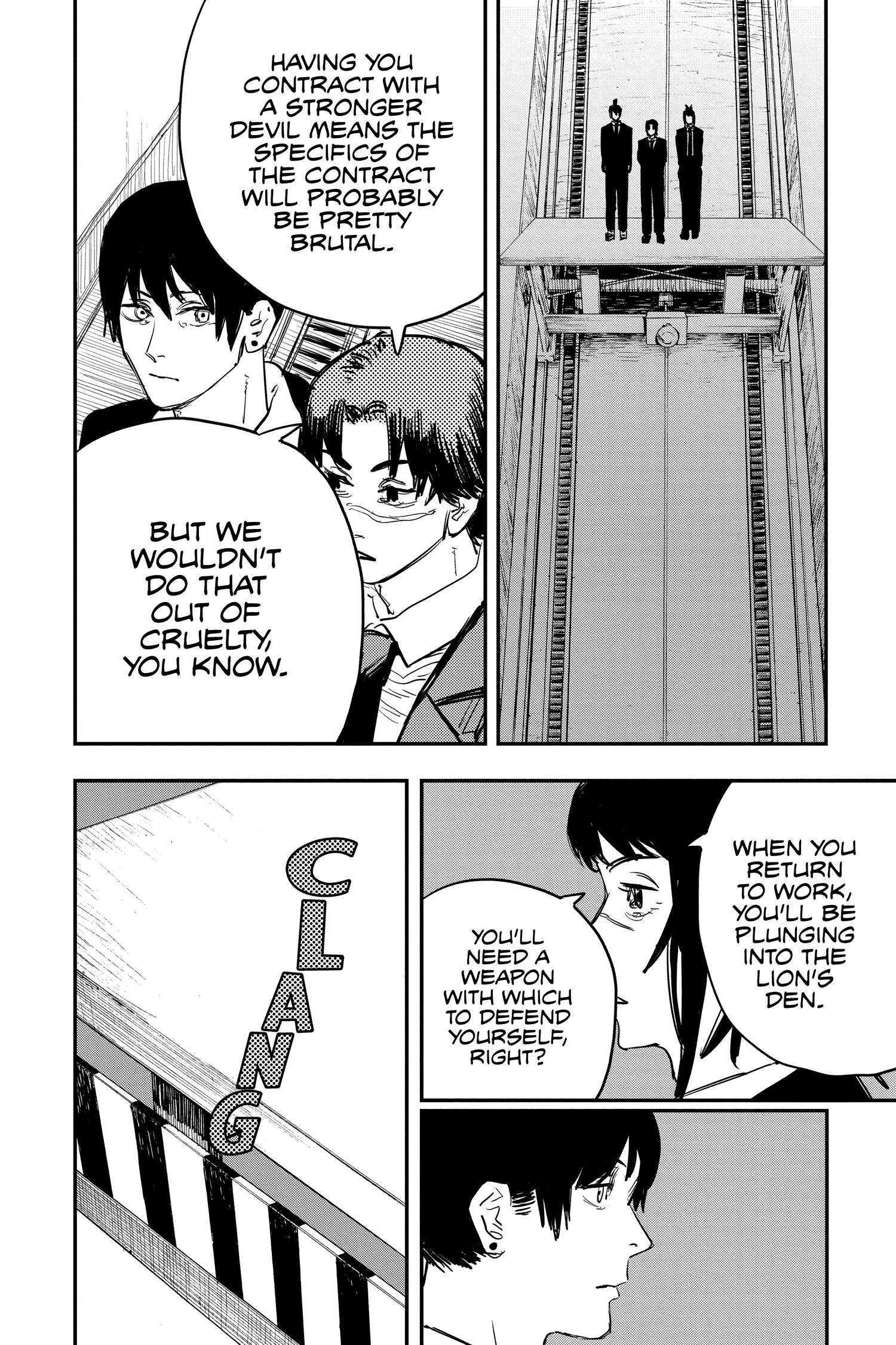 Chainsaw Man Manga, chapter Vol 4, page 120