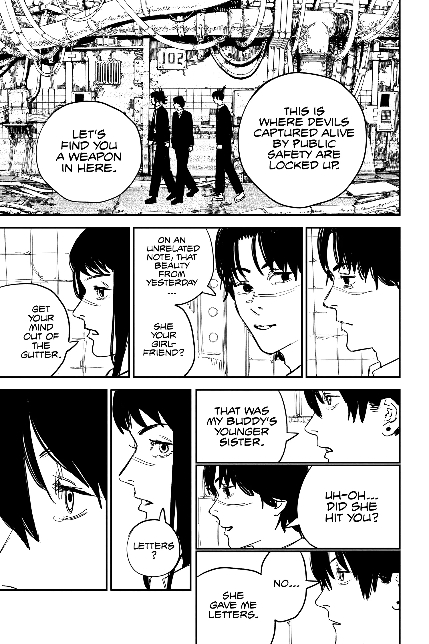 Chainsaw Man Manga, chapter Vol 4, page 121